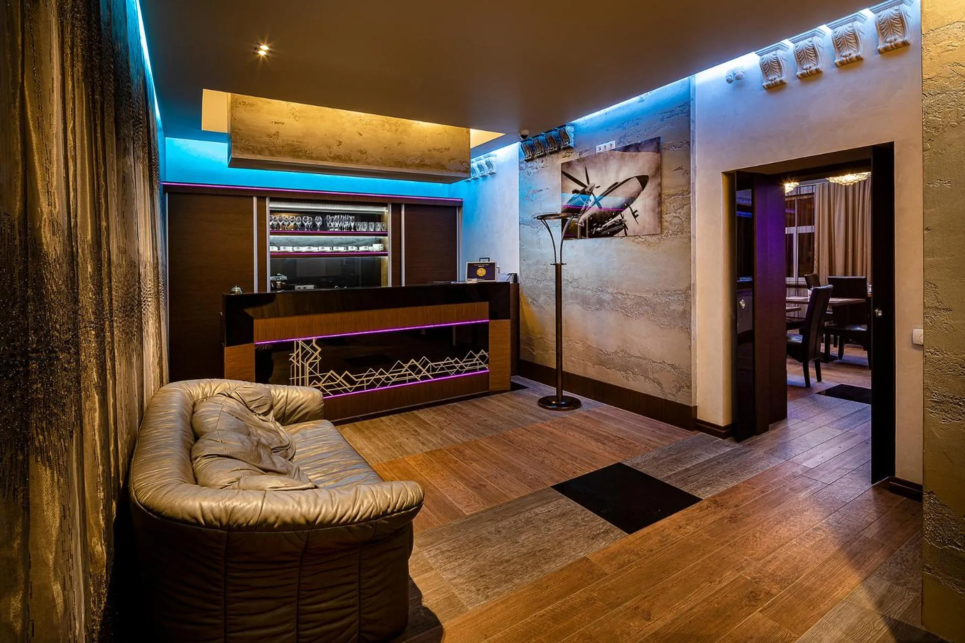 Lobby or reception in Biplan City
