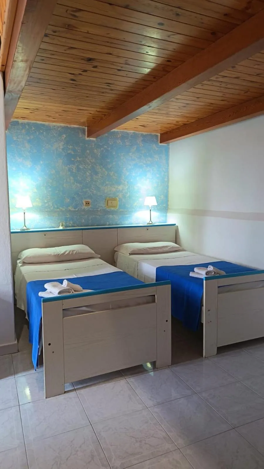 Bed in Villa Petrusa