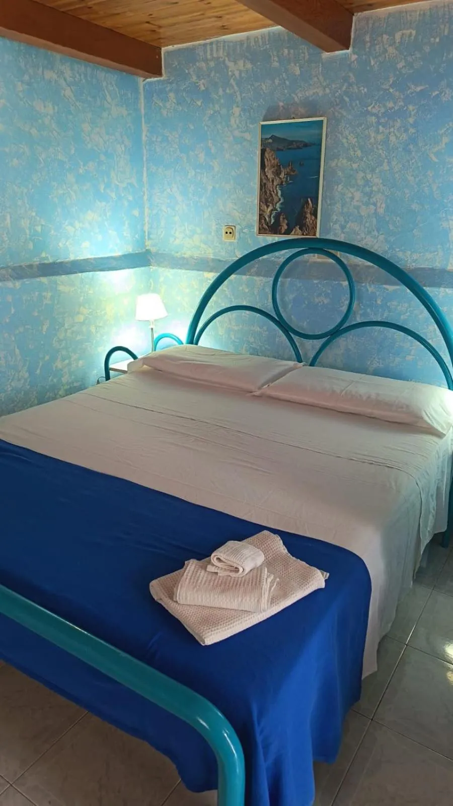 Bed in Villa Petrusa