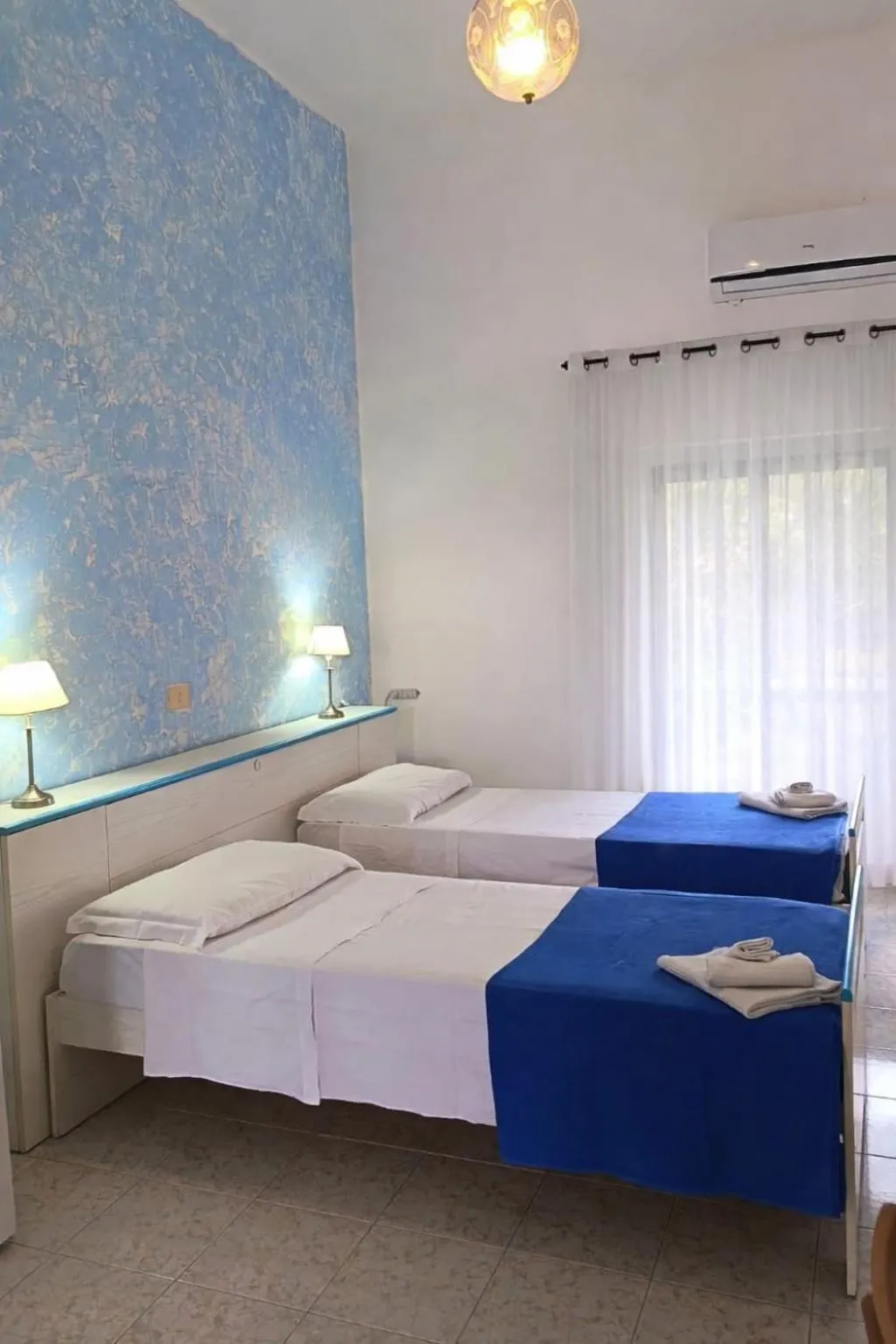 Bed in Villa Petrusa