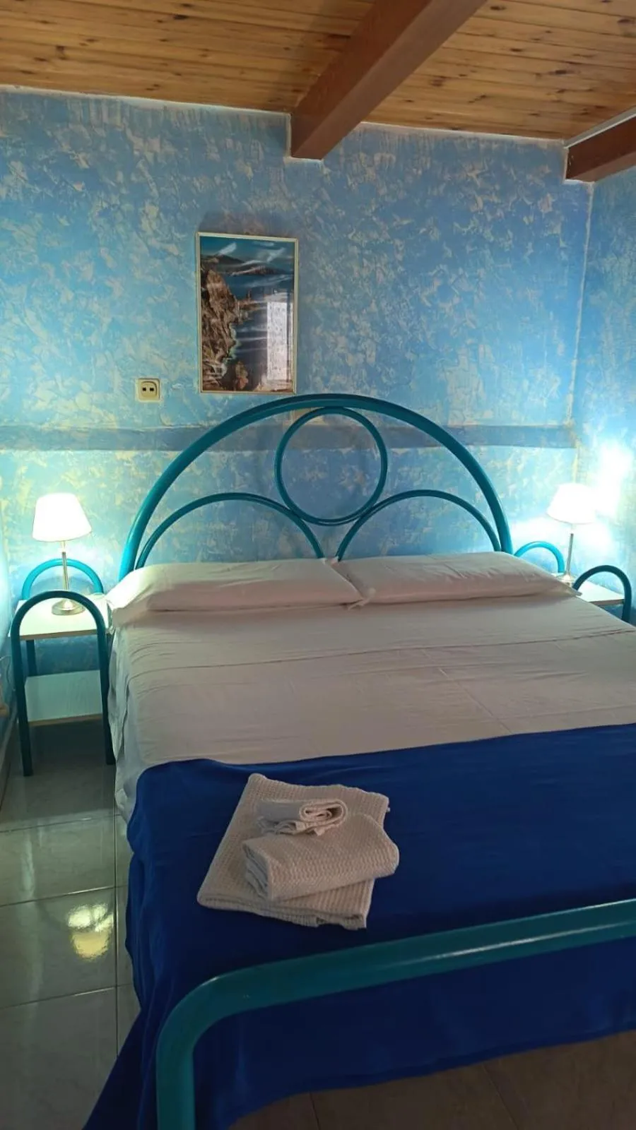 Bed in Villa Petrusa