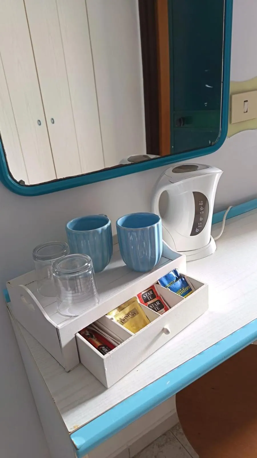 Coffee/tea facilities in Villa Petrusa