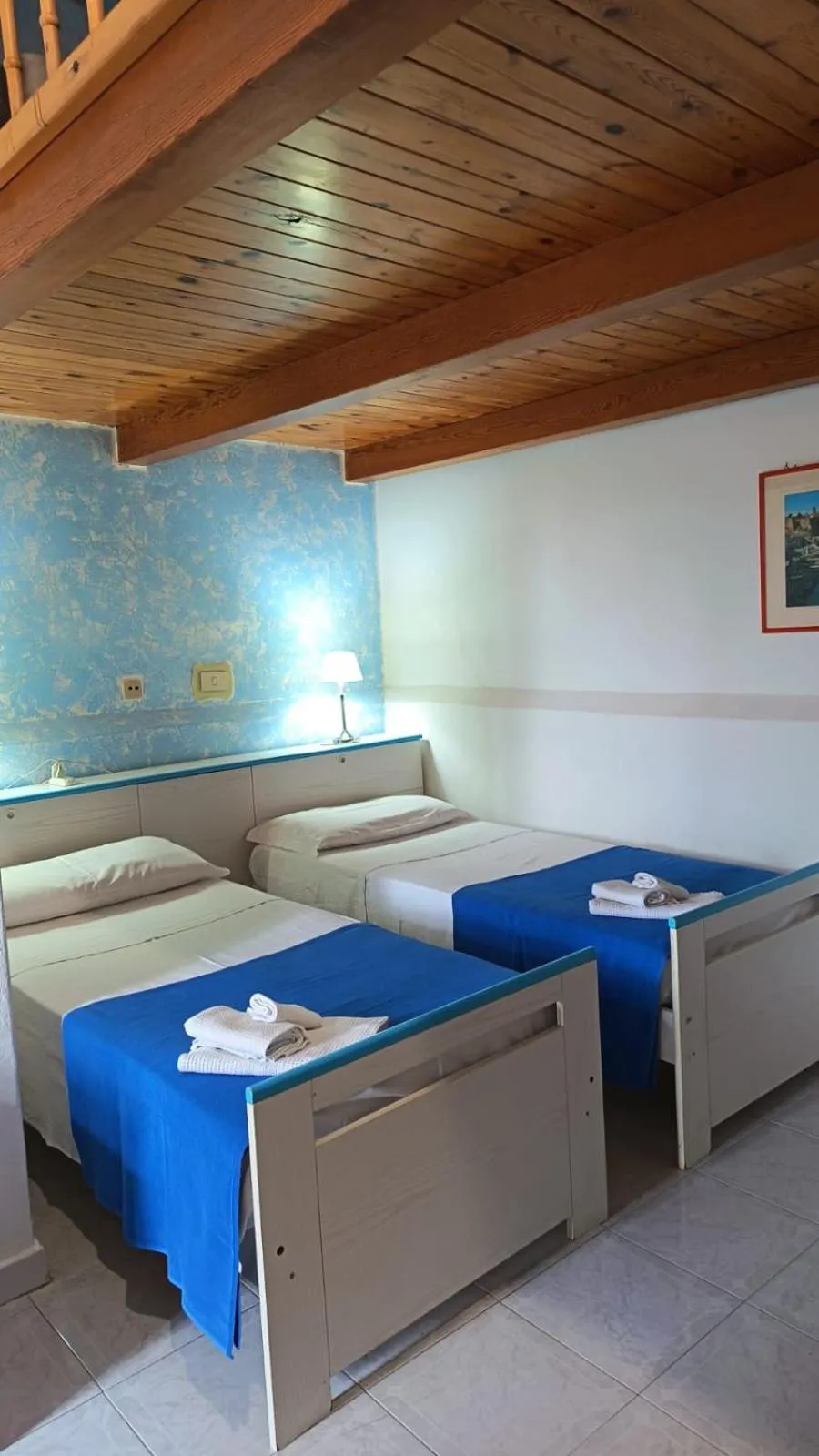 Bed in Villa Petrusa