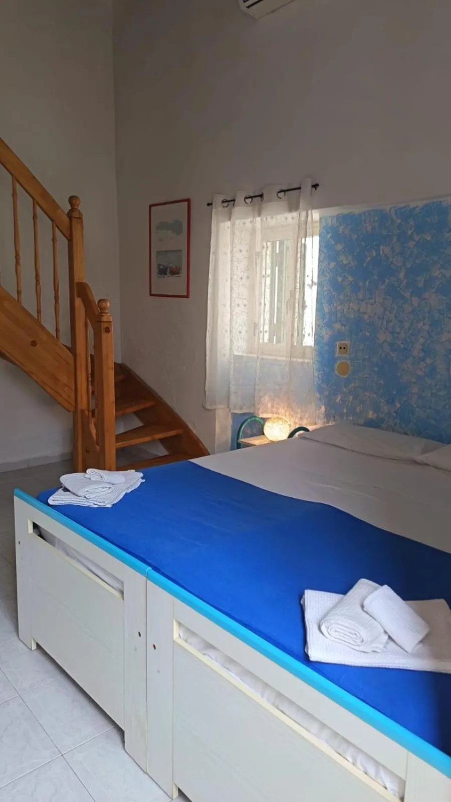 Bed in Villa Petrusa