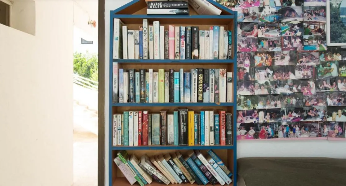 Library in Ali Baba Hotel Gümbet