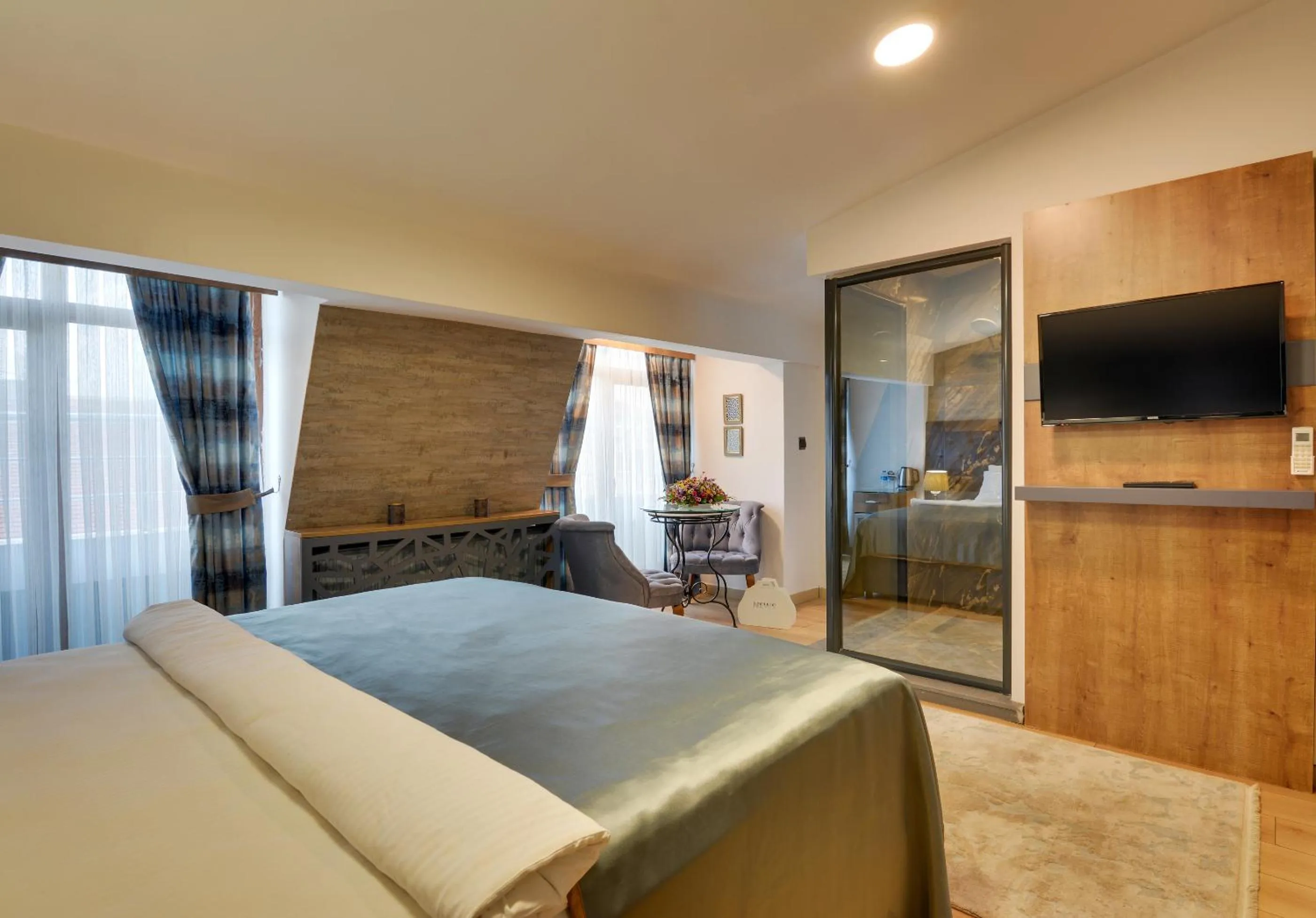 Bed in Grande Stella Hotel