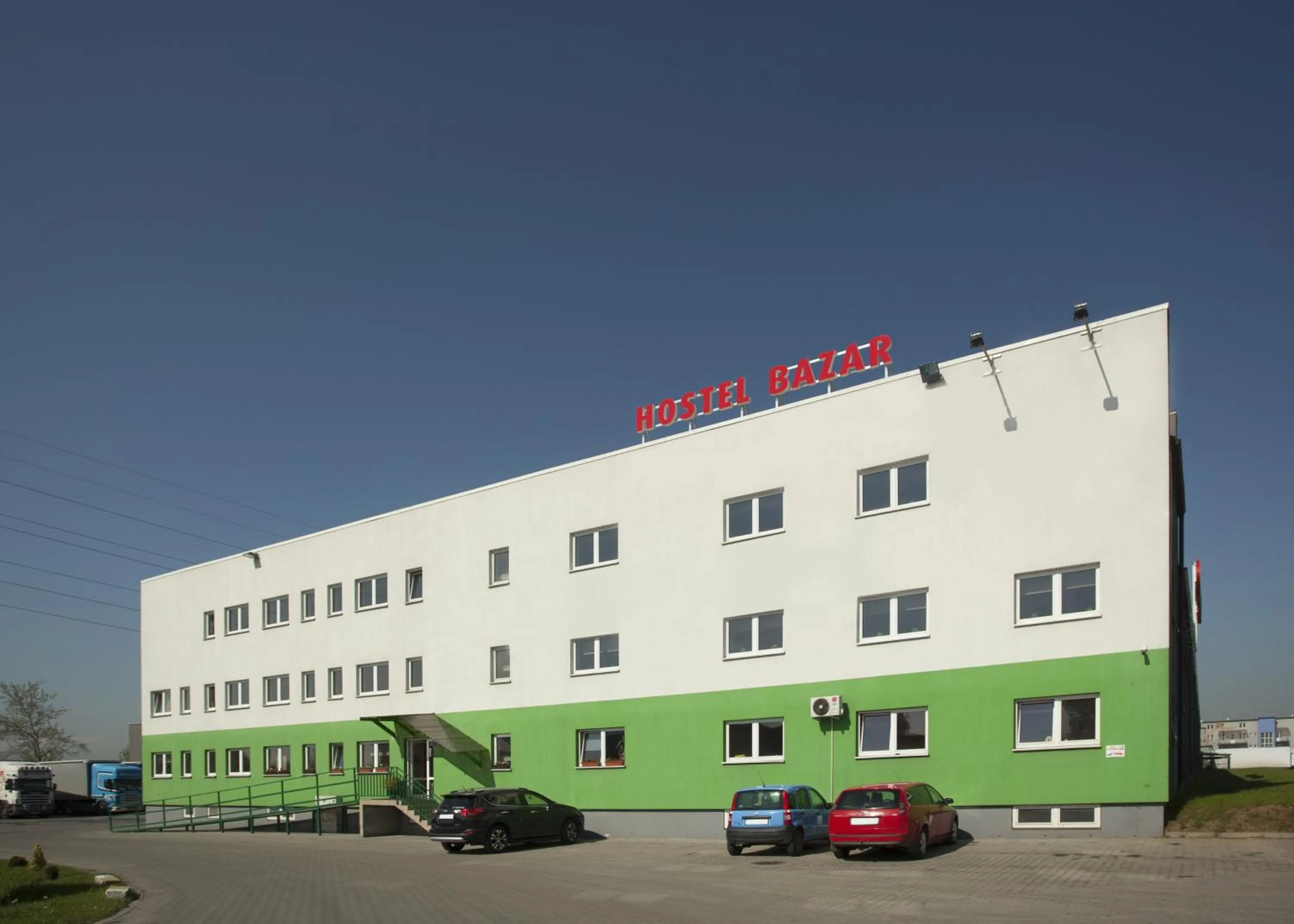 Facade/entrance in Hostel Bazar