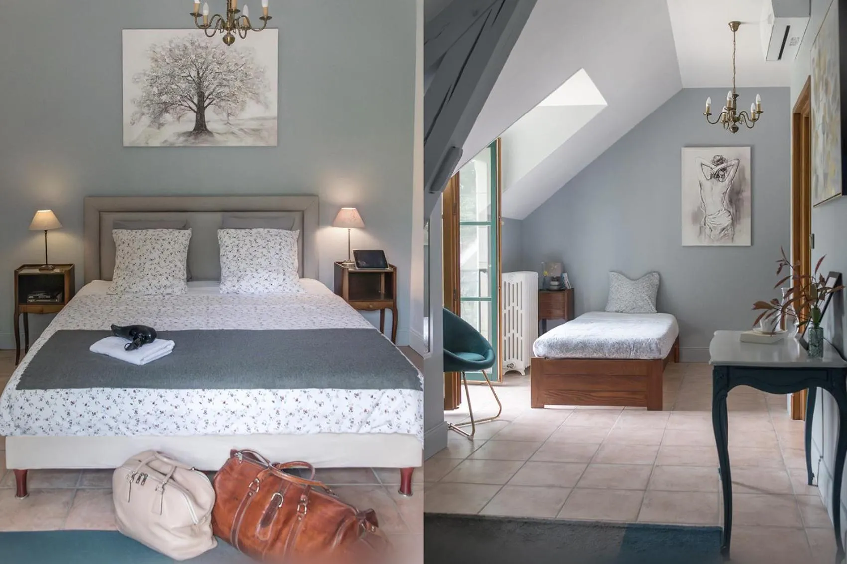 Bed in Les Aulnaies - B&B