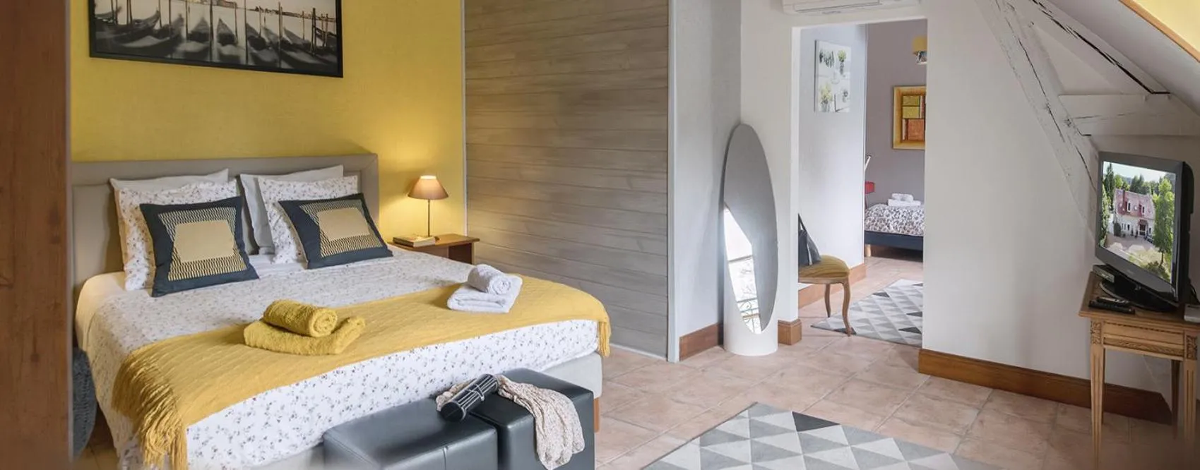Bed in Les Aulnaies - B&B