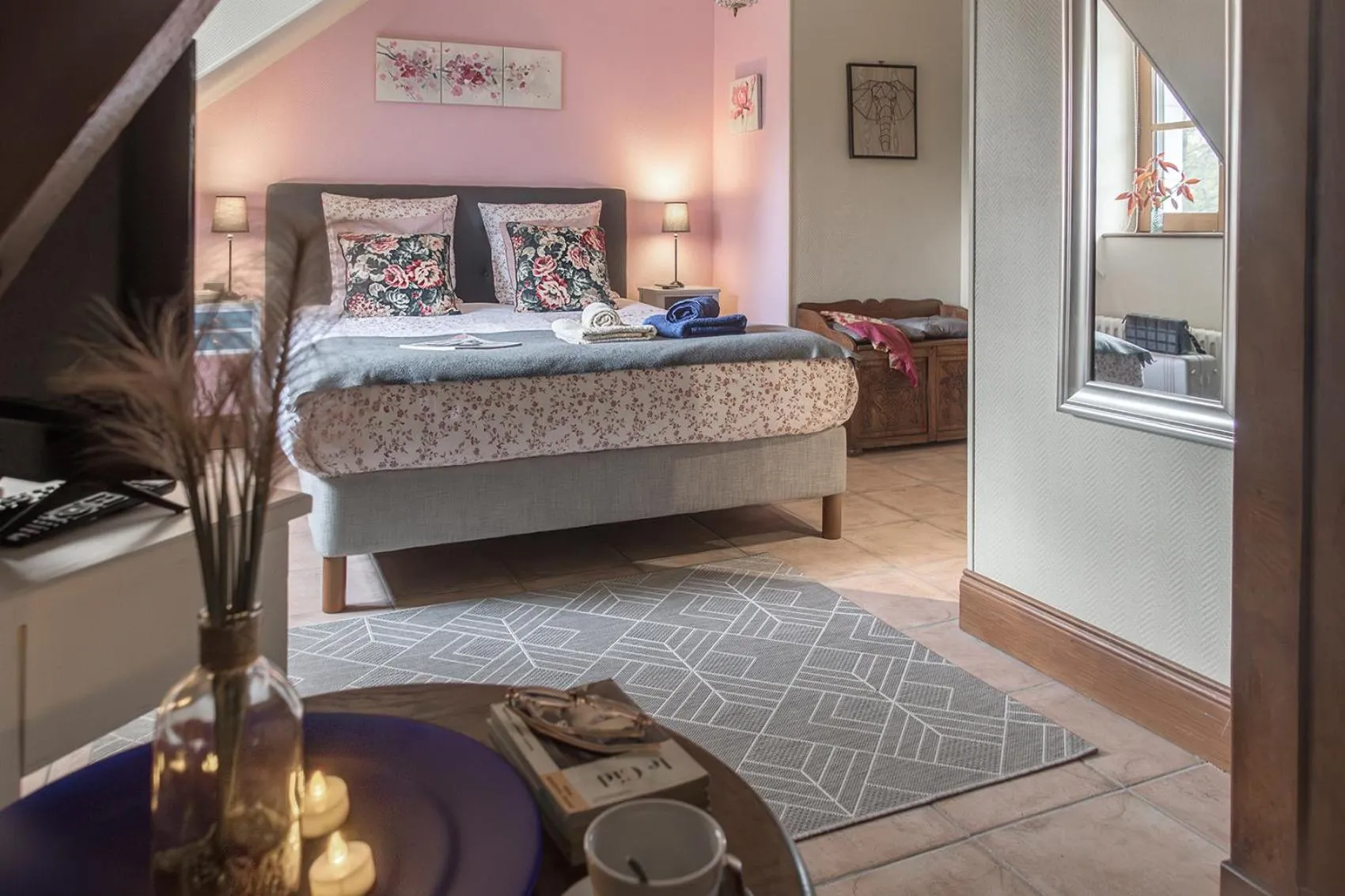 Bed in Les Aulnaies - B&B