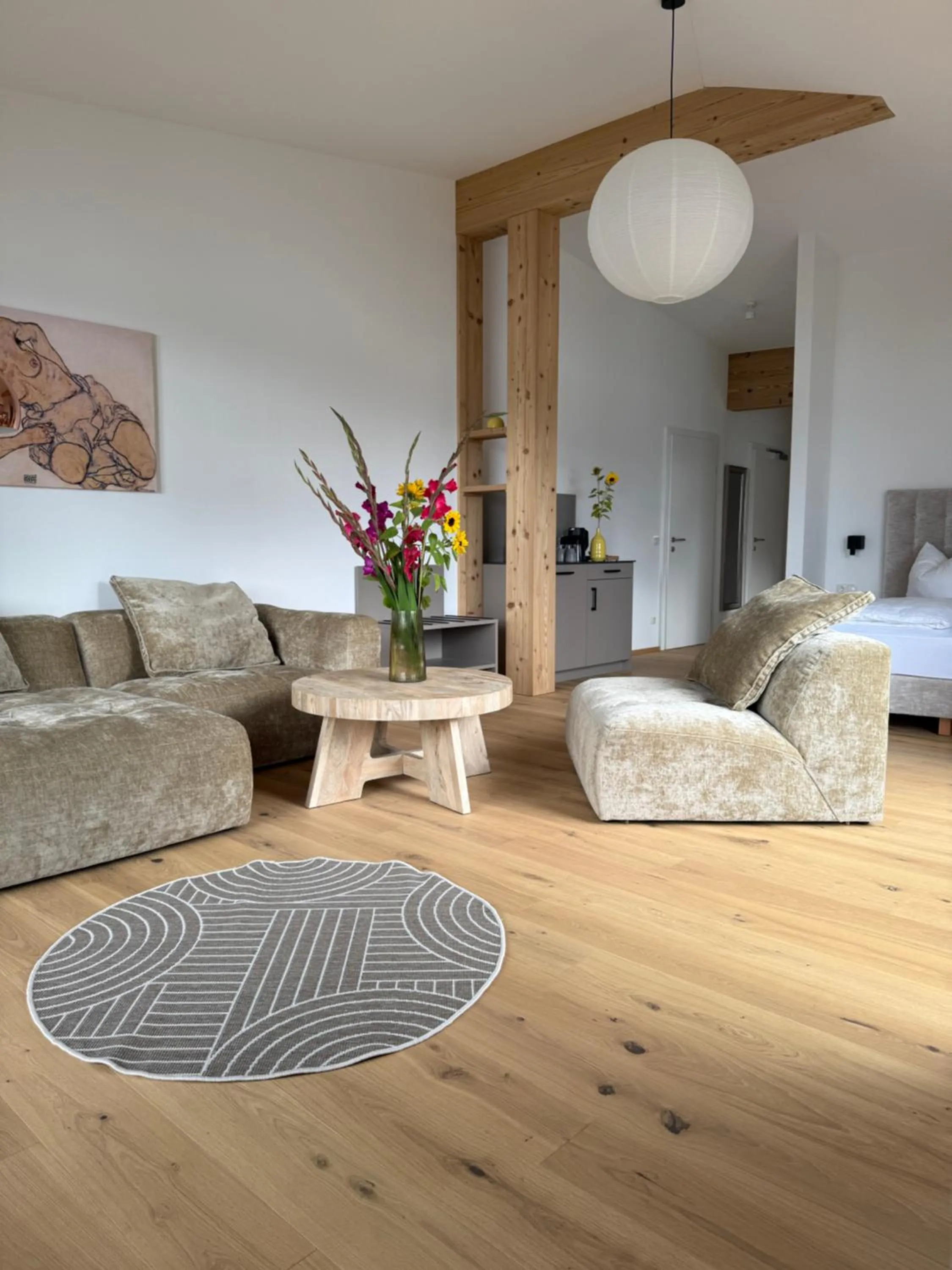 Communal lounge/ TV room in Seehotel Lilly