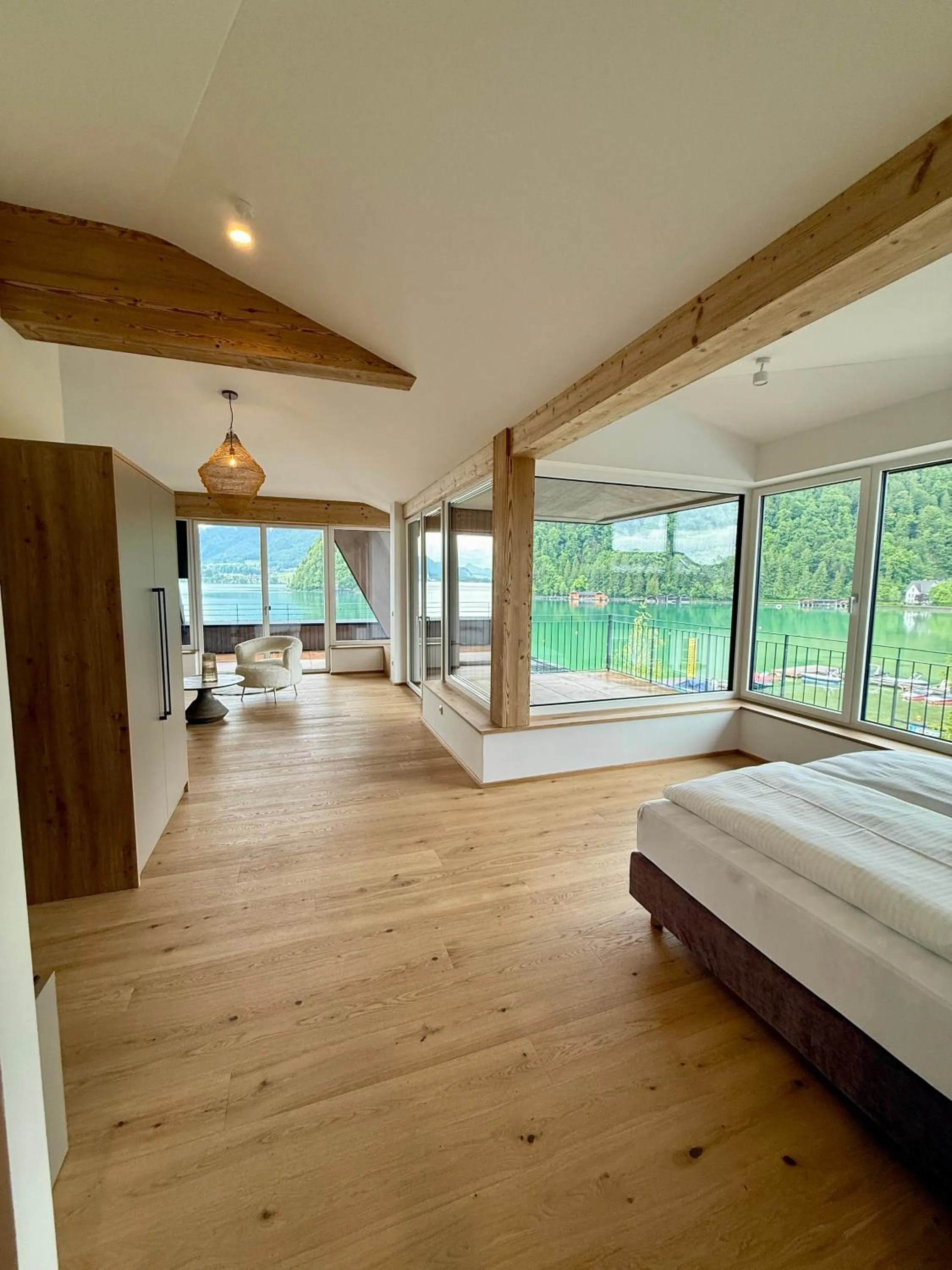 Bed in Seehotel Lilly