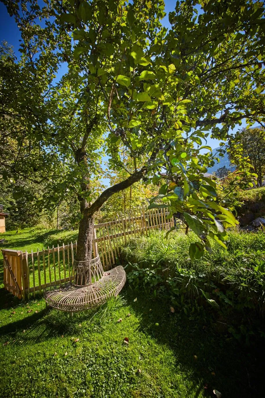 Garden in Am Zwölferkogel Appartements