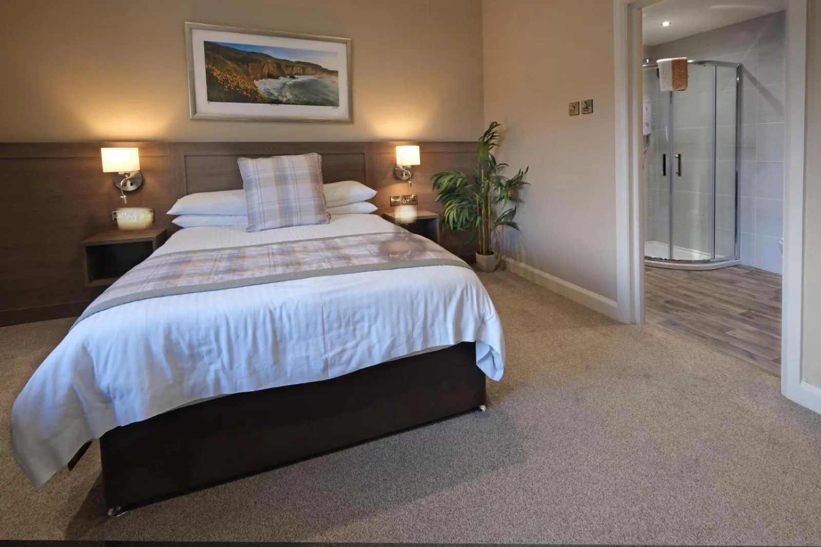 Bed in Bannview Bed & Breakfast