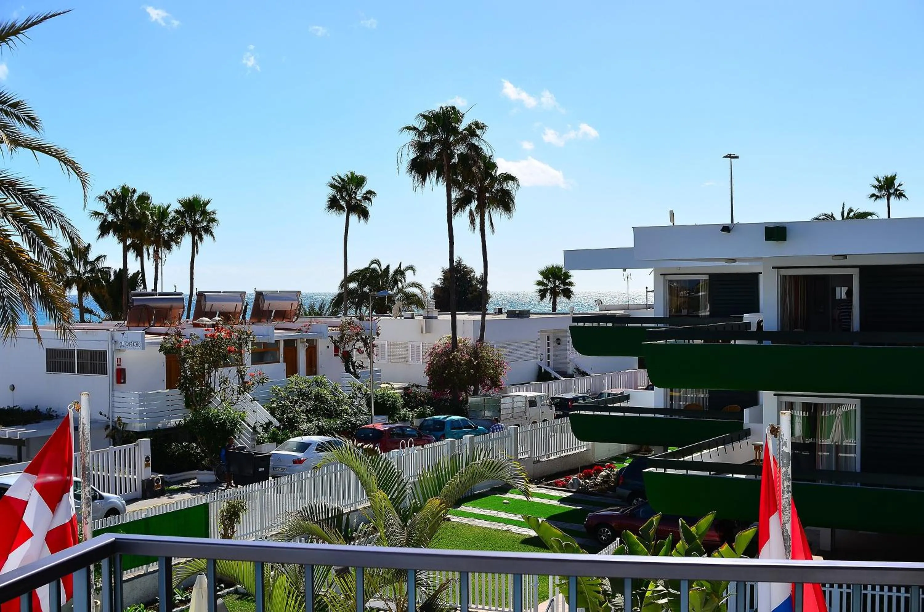 View (from property/room), Pool View in Apartamentos Maspalomas Oasis