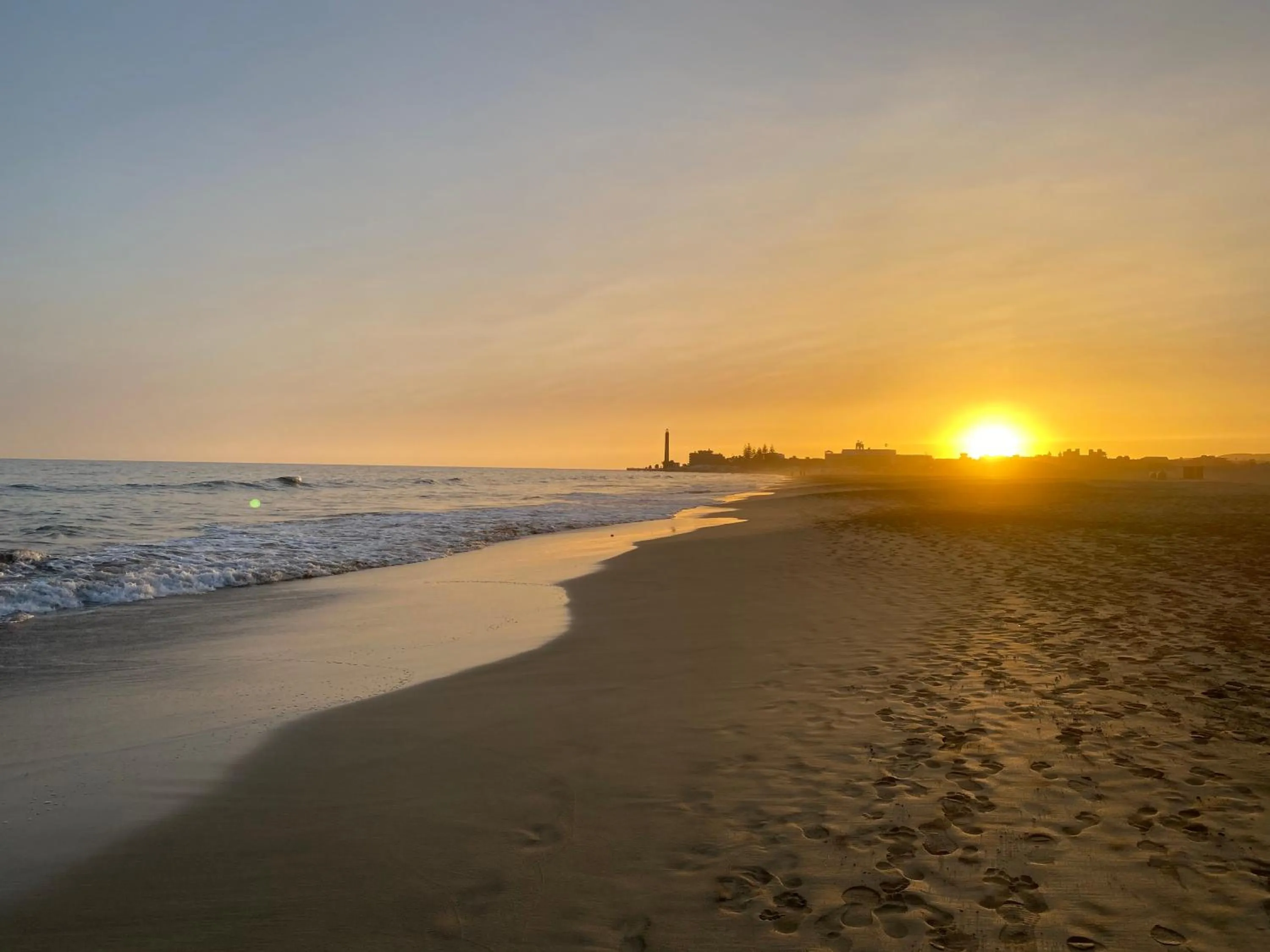 Beach in Apartamentos Maspalomas Oasis