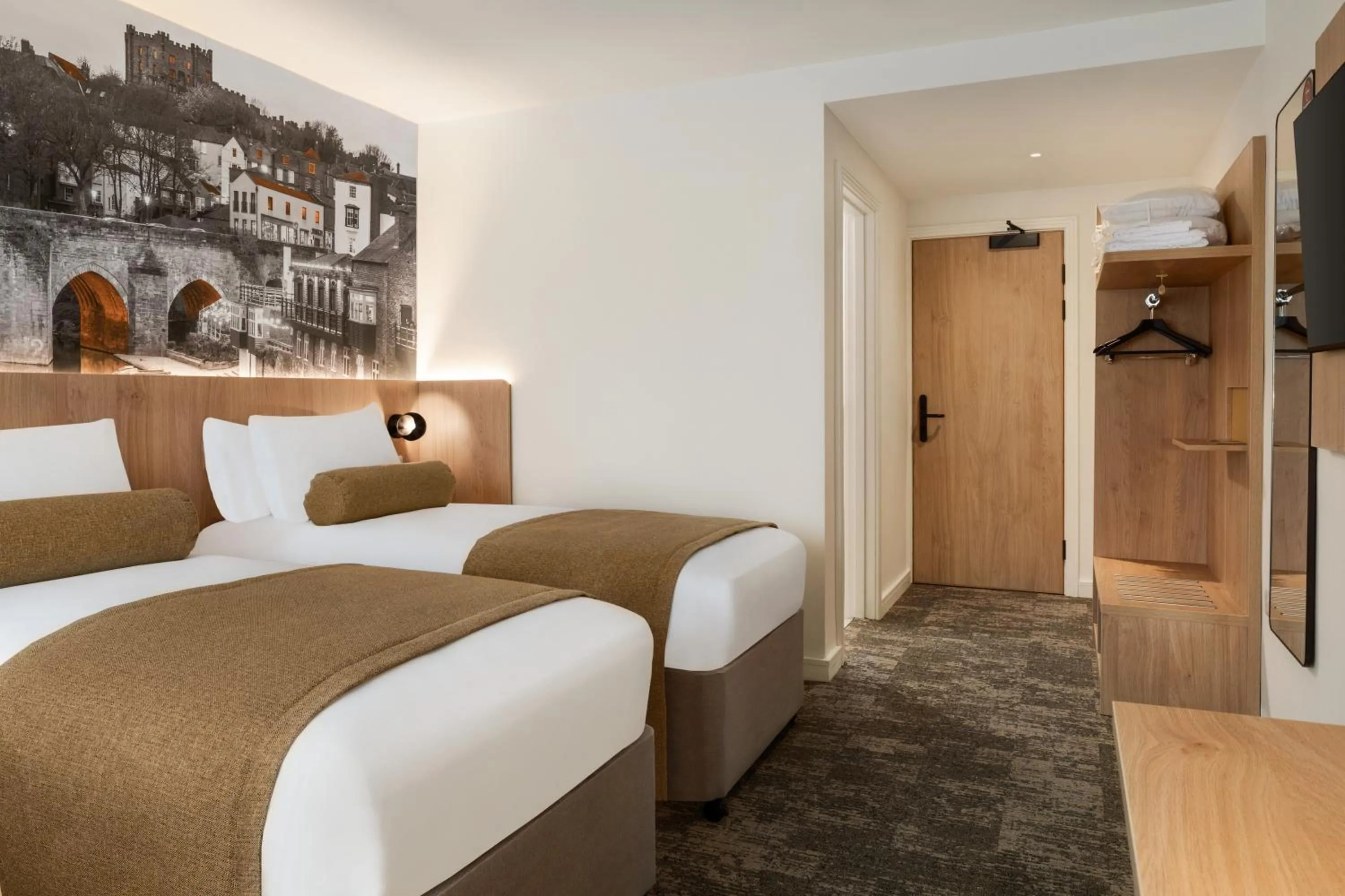 Bed in Super 8 by Wyndham Durham