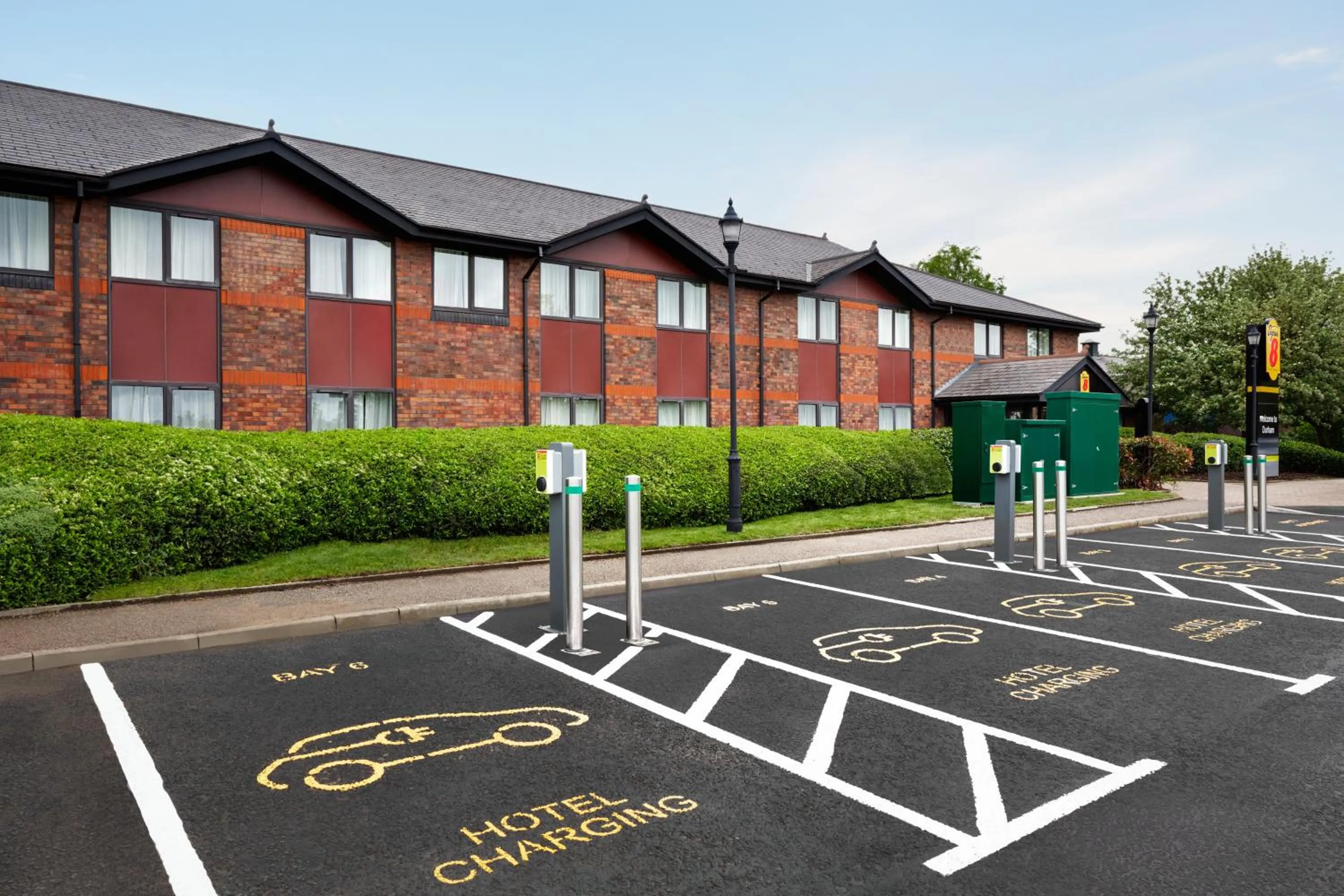 Property building in Super 8 by Wyndham Durham