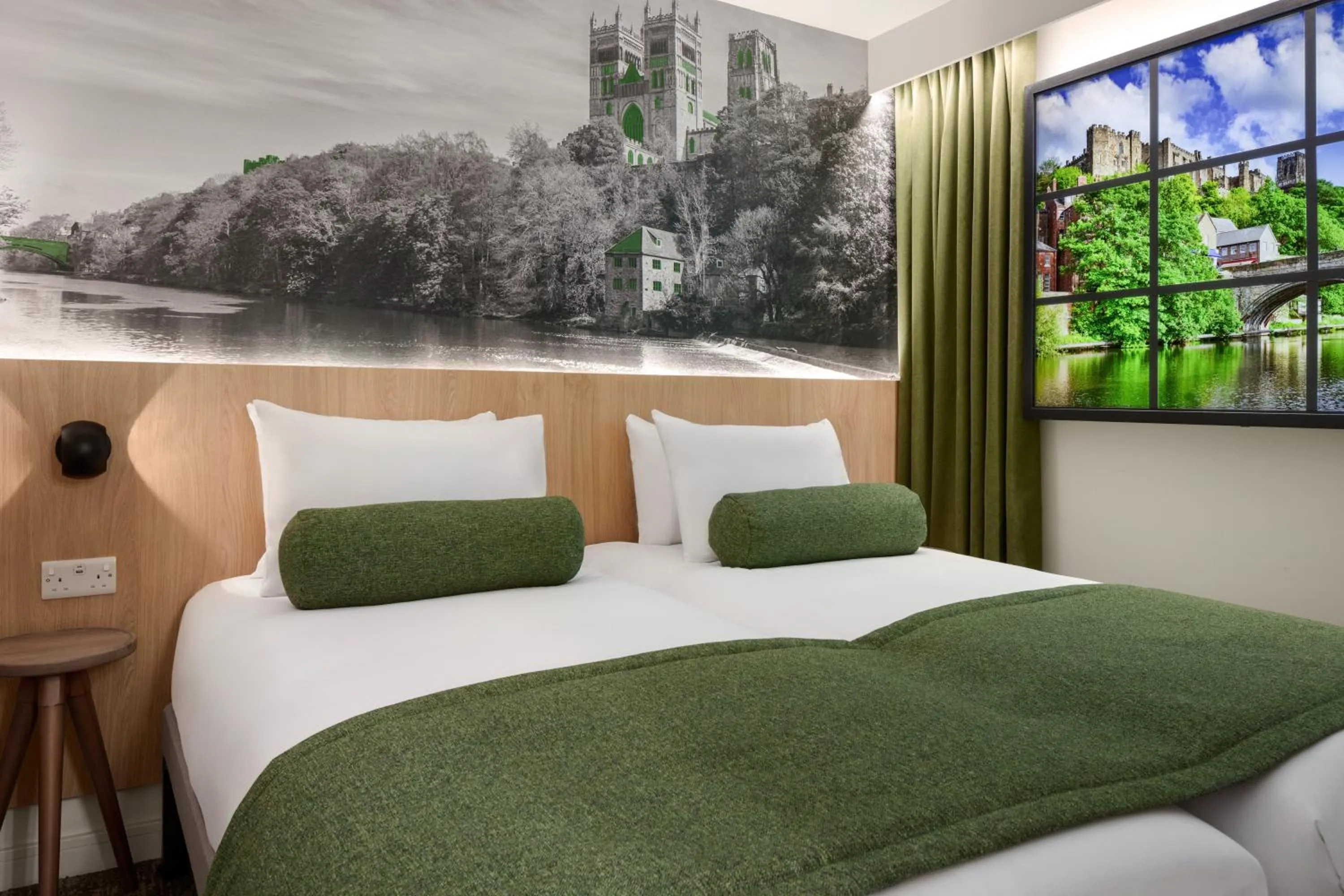 Bed in Super 8 by Wyndham Durham