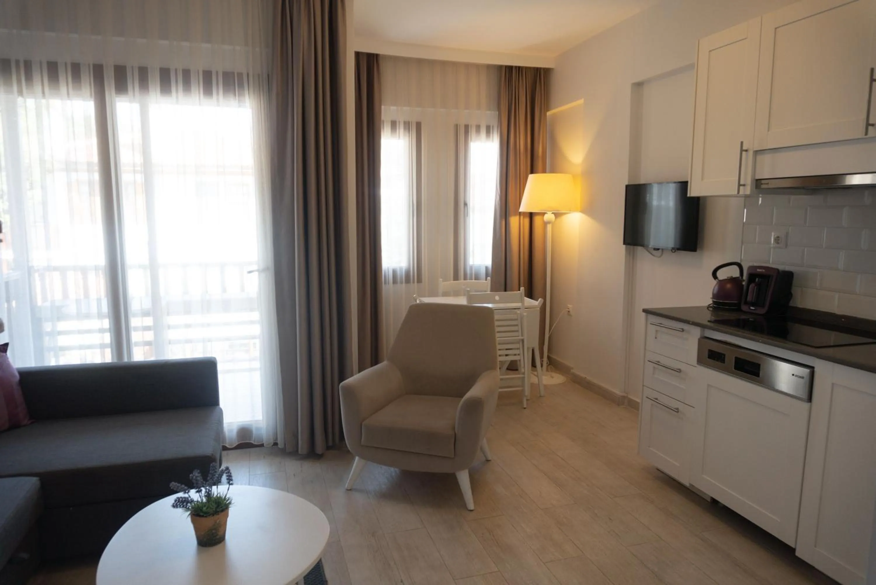 Living room in Alp Suites Lavanta