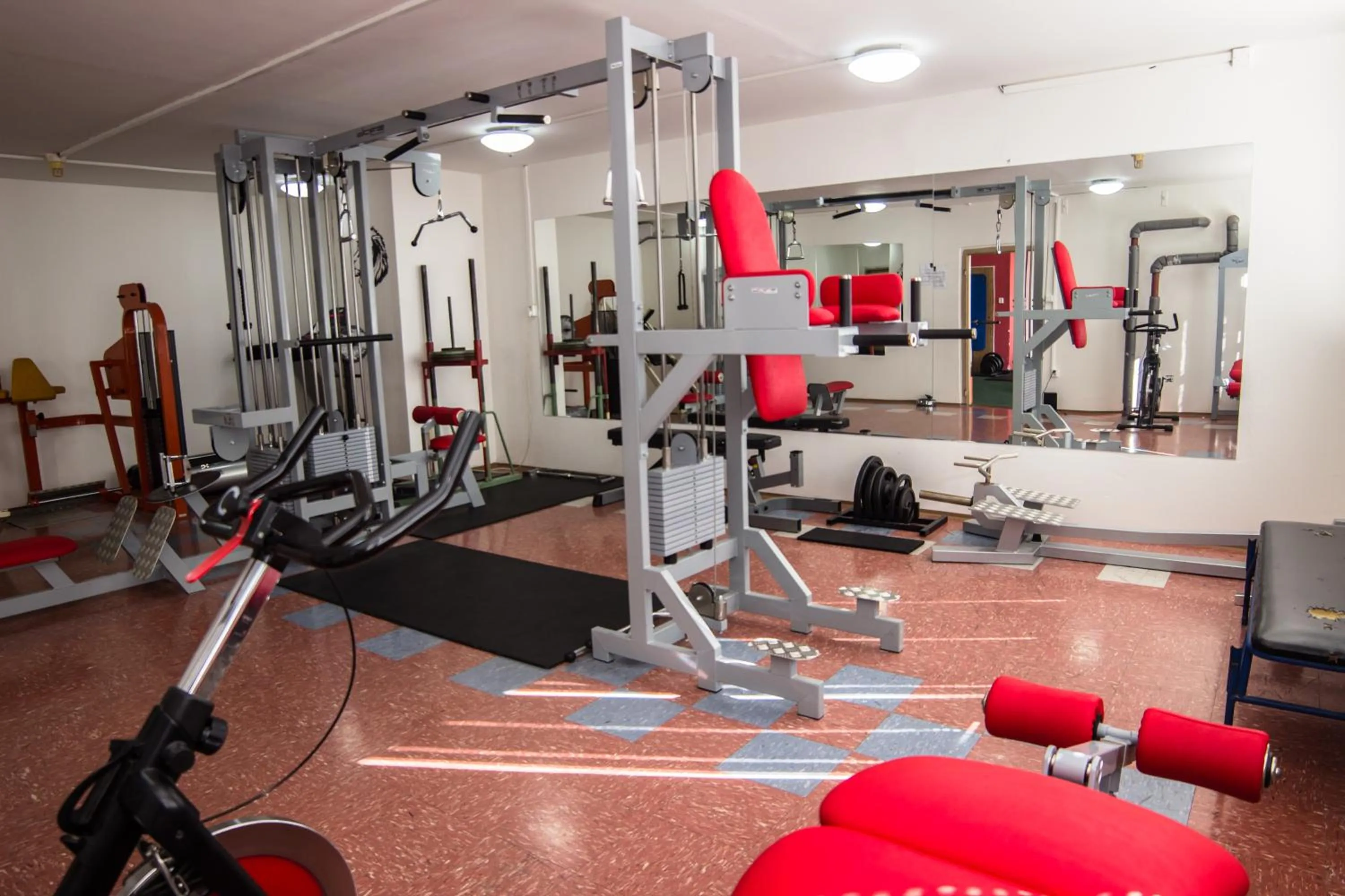 Fitness centre/facilities in Hostel Blanice
