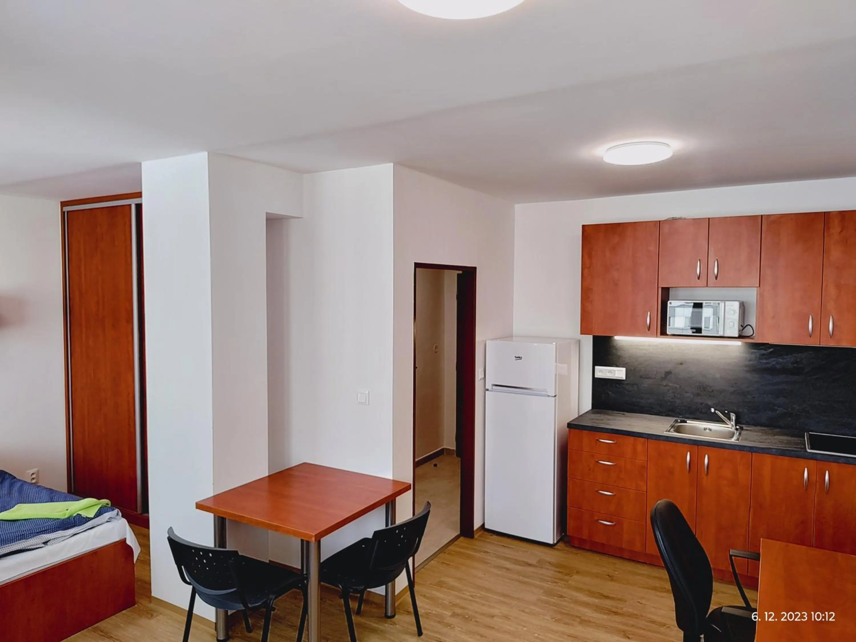 Kitchen or kitchenette in Hostel Blanice