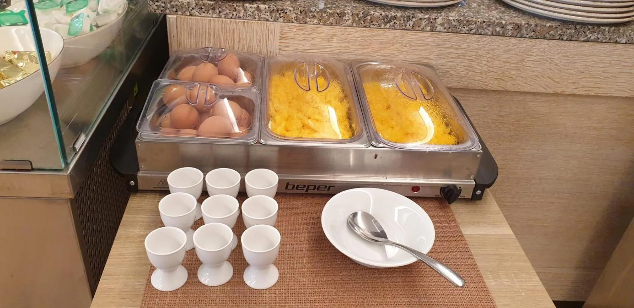 Buffet breakfast in Hotel Conca D'Oro ***S