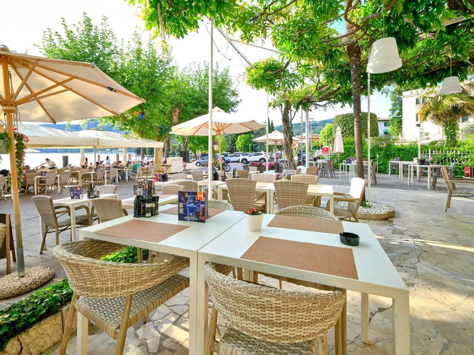 Patio in Hotel Conca D'Oro ***S