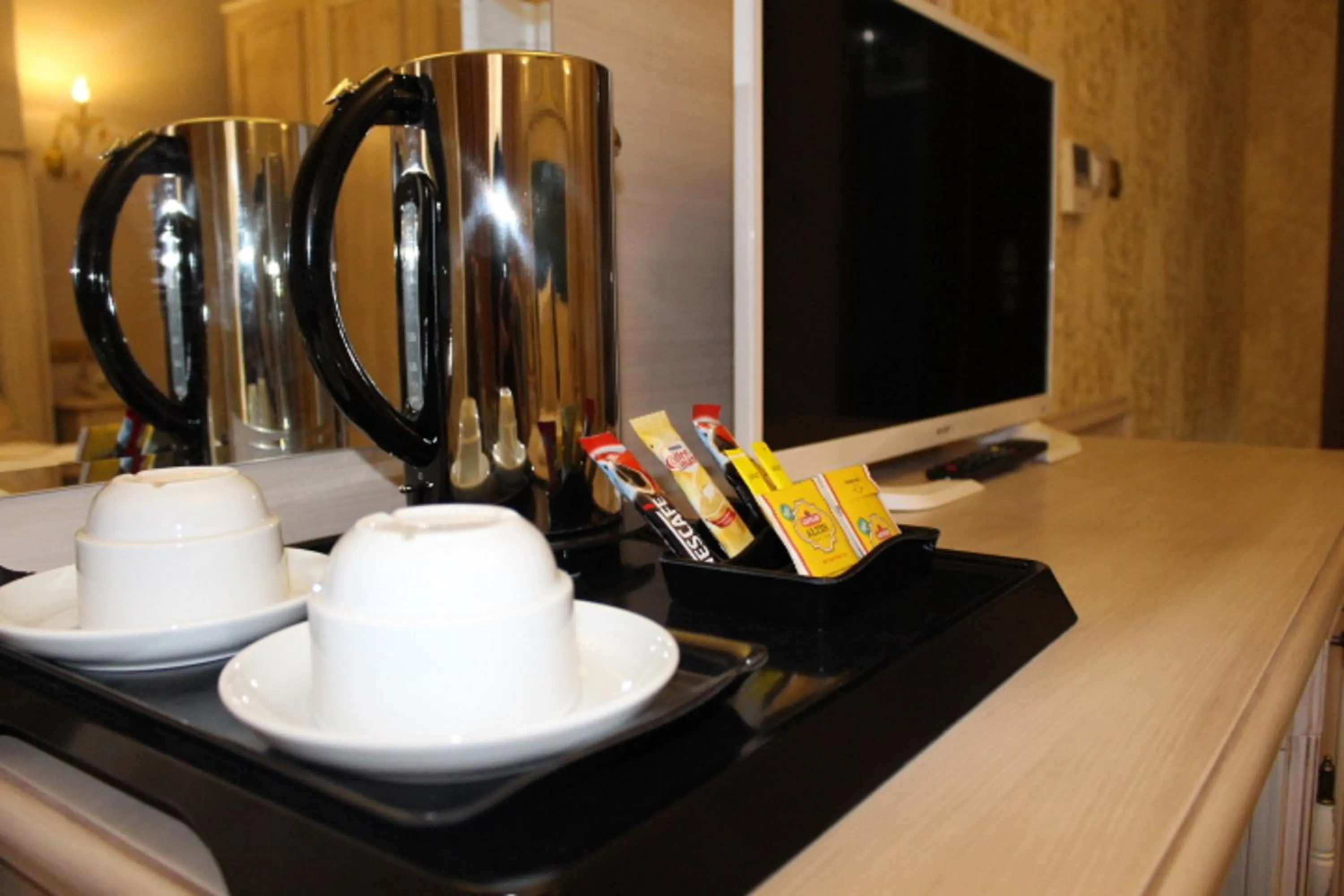 Decorative detail in Vendome Hotel