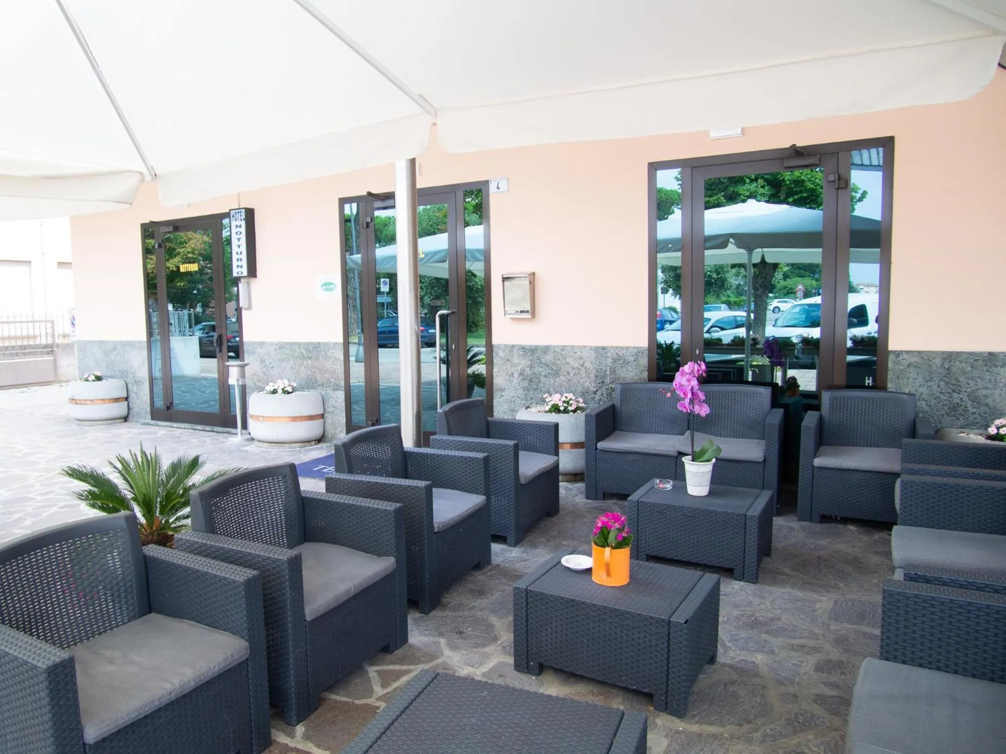 Facade/entrance in Hotel Tessarin