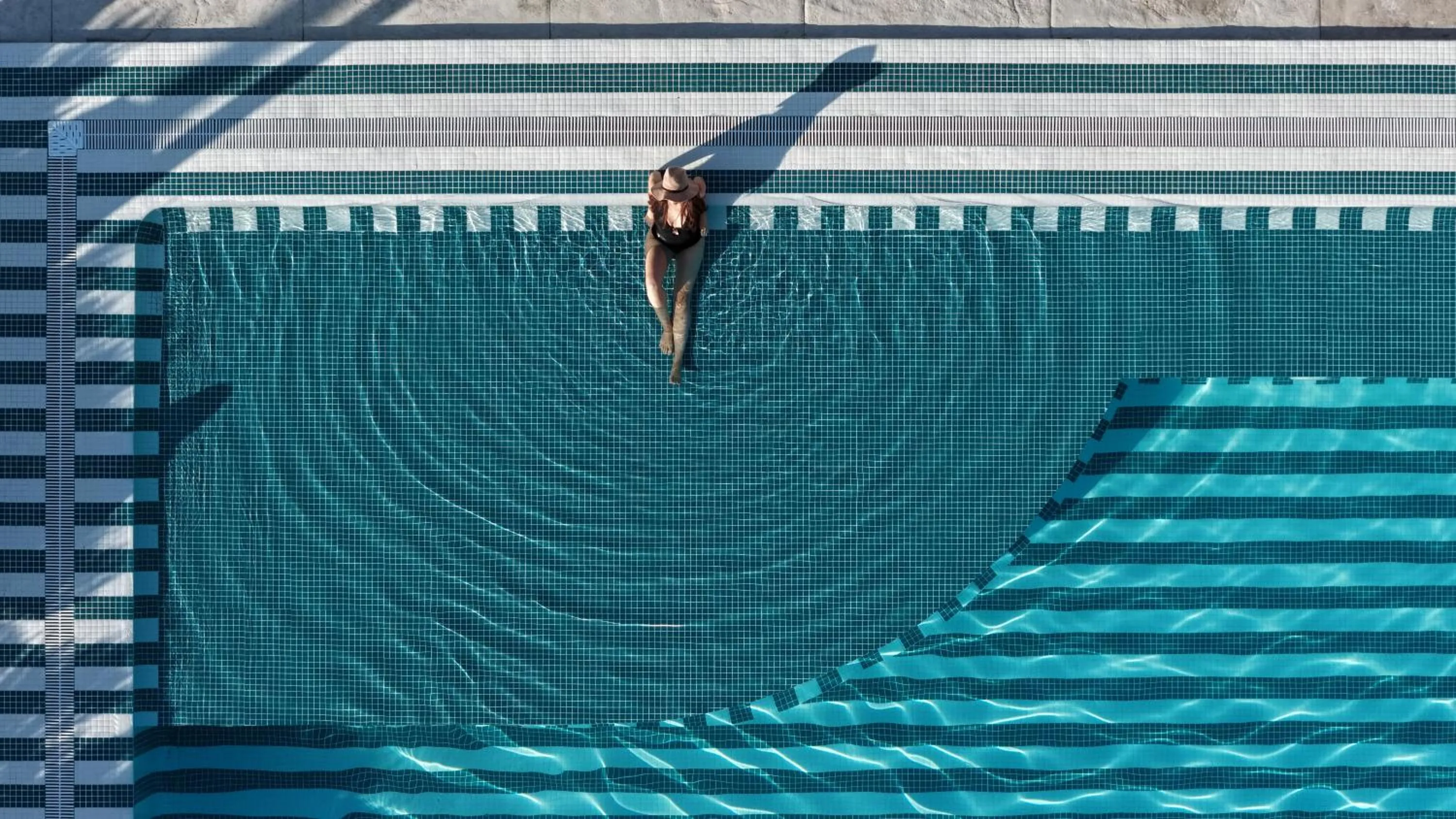 Swimming pool in Hotel Barú