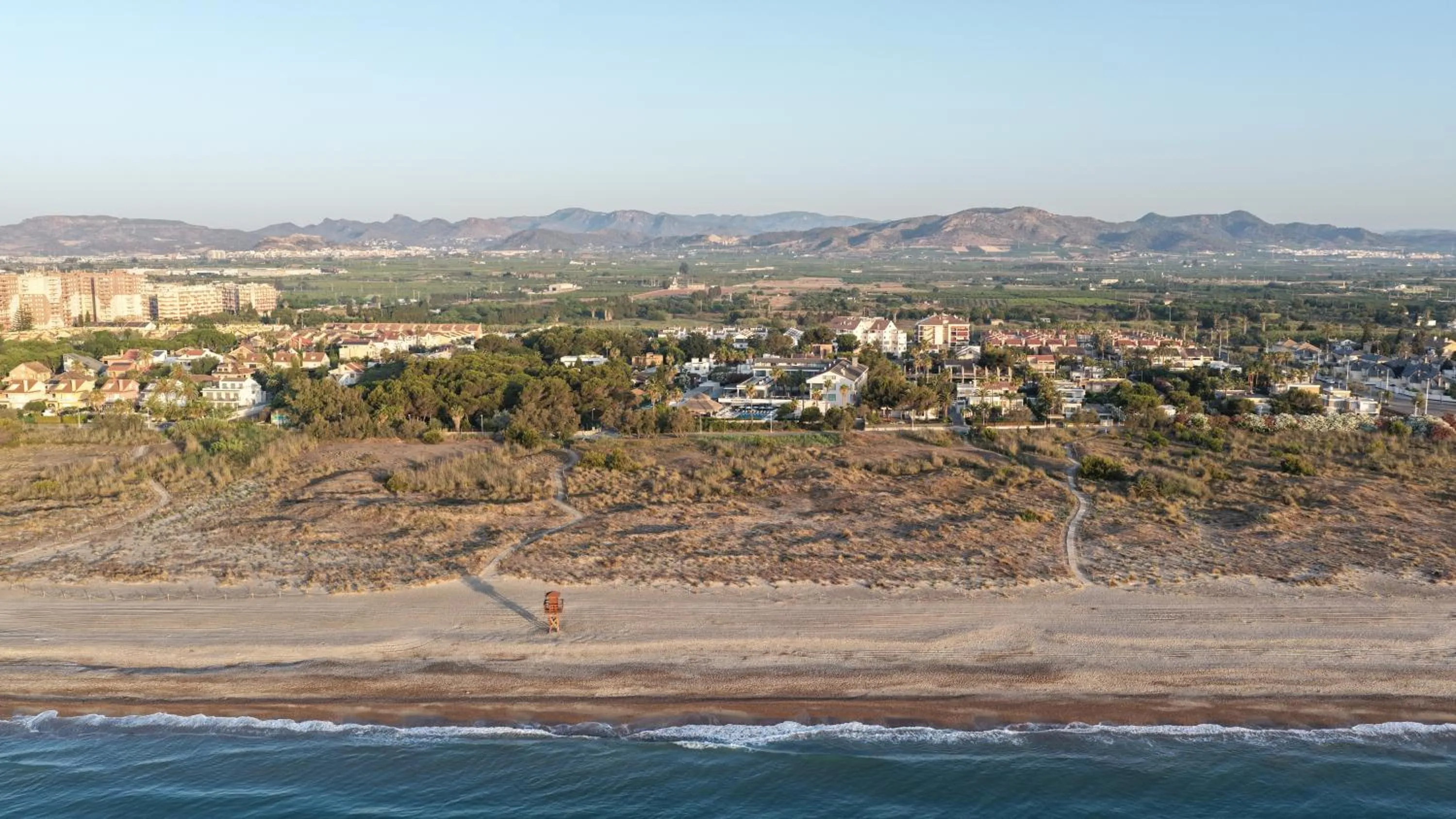 Bird's eye view in Hotel Barú