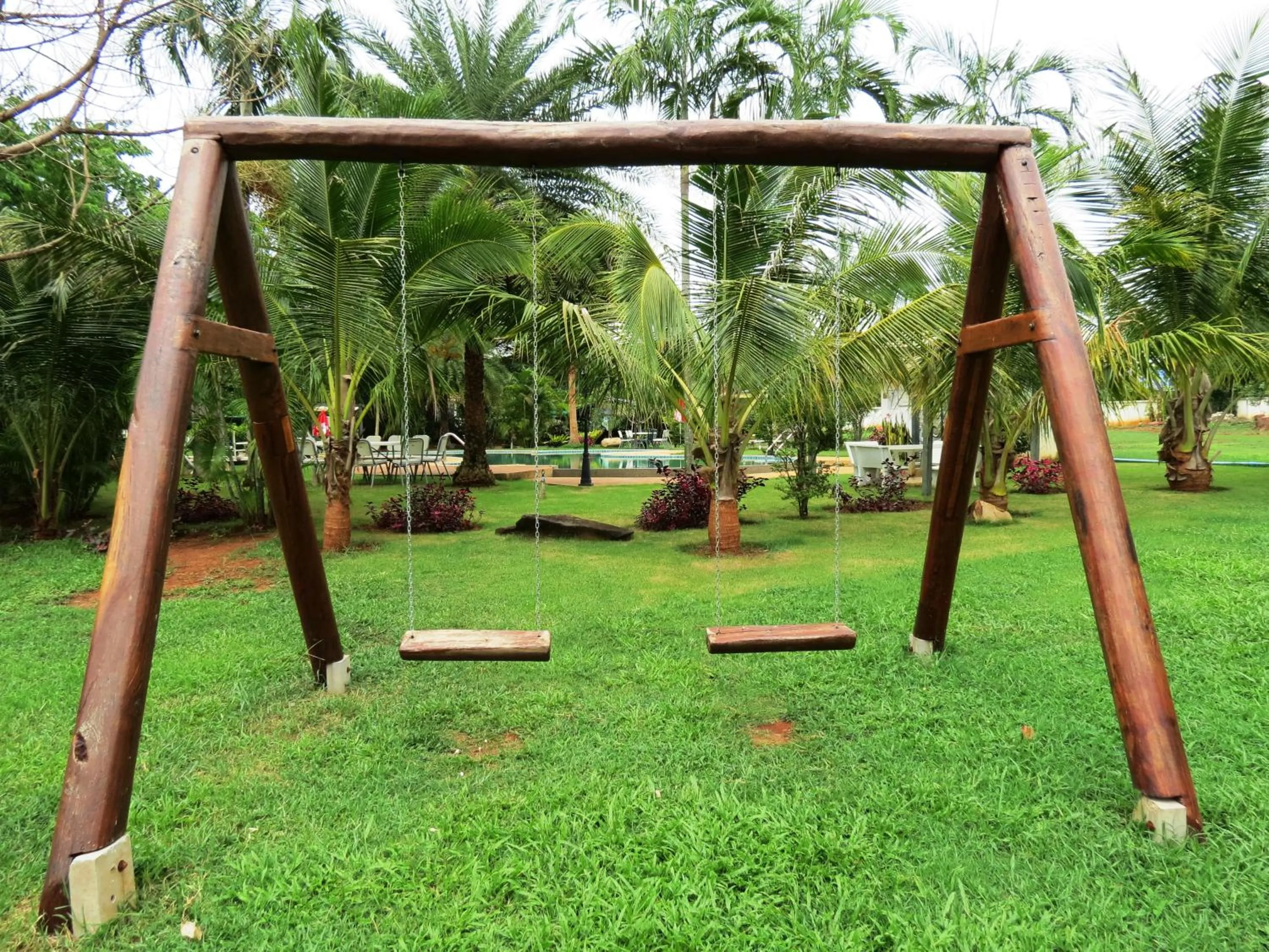Children play ground in Pongsin Resort