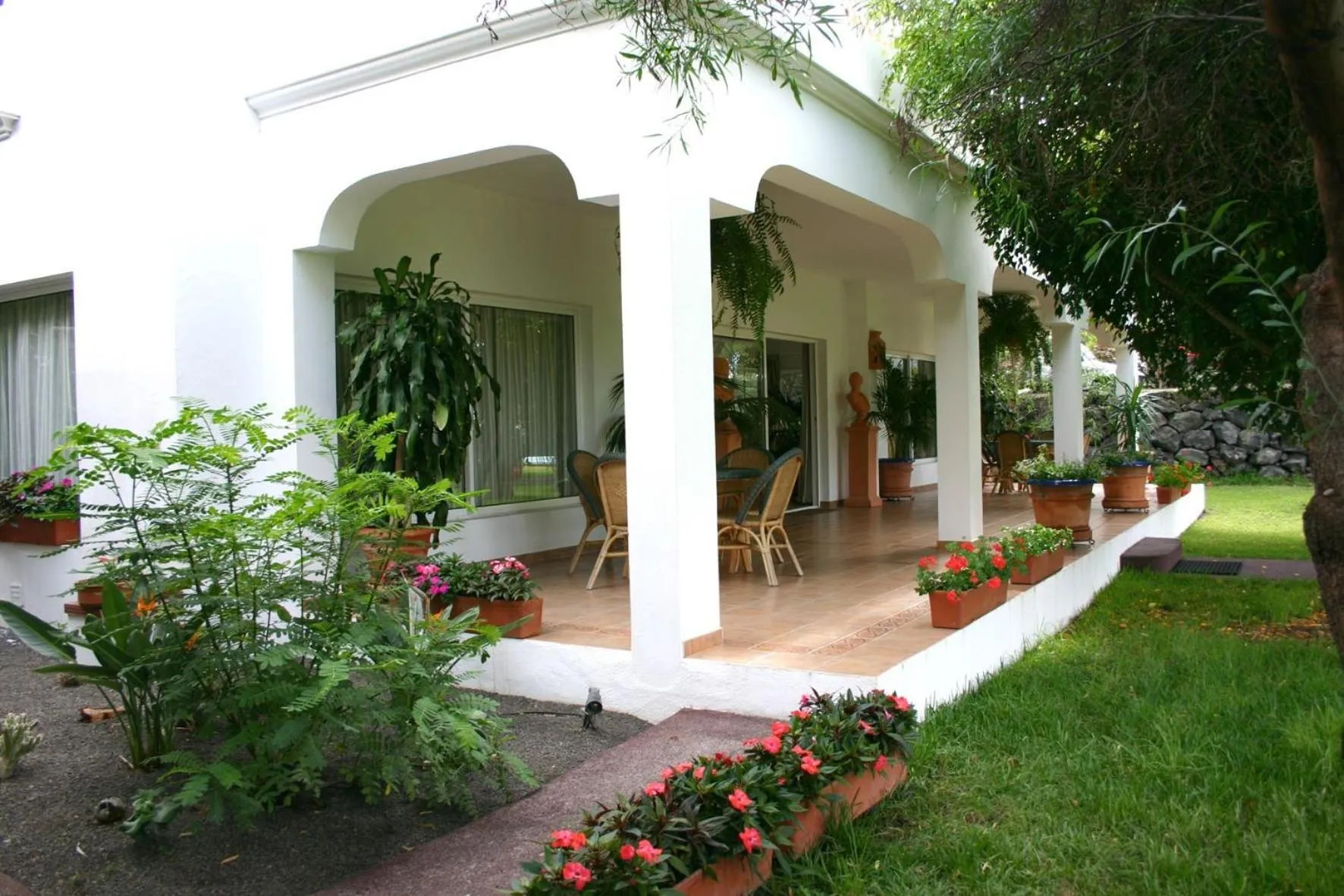 Balcony/Terrace in La Villa