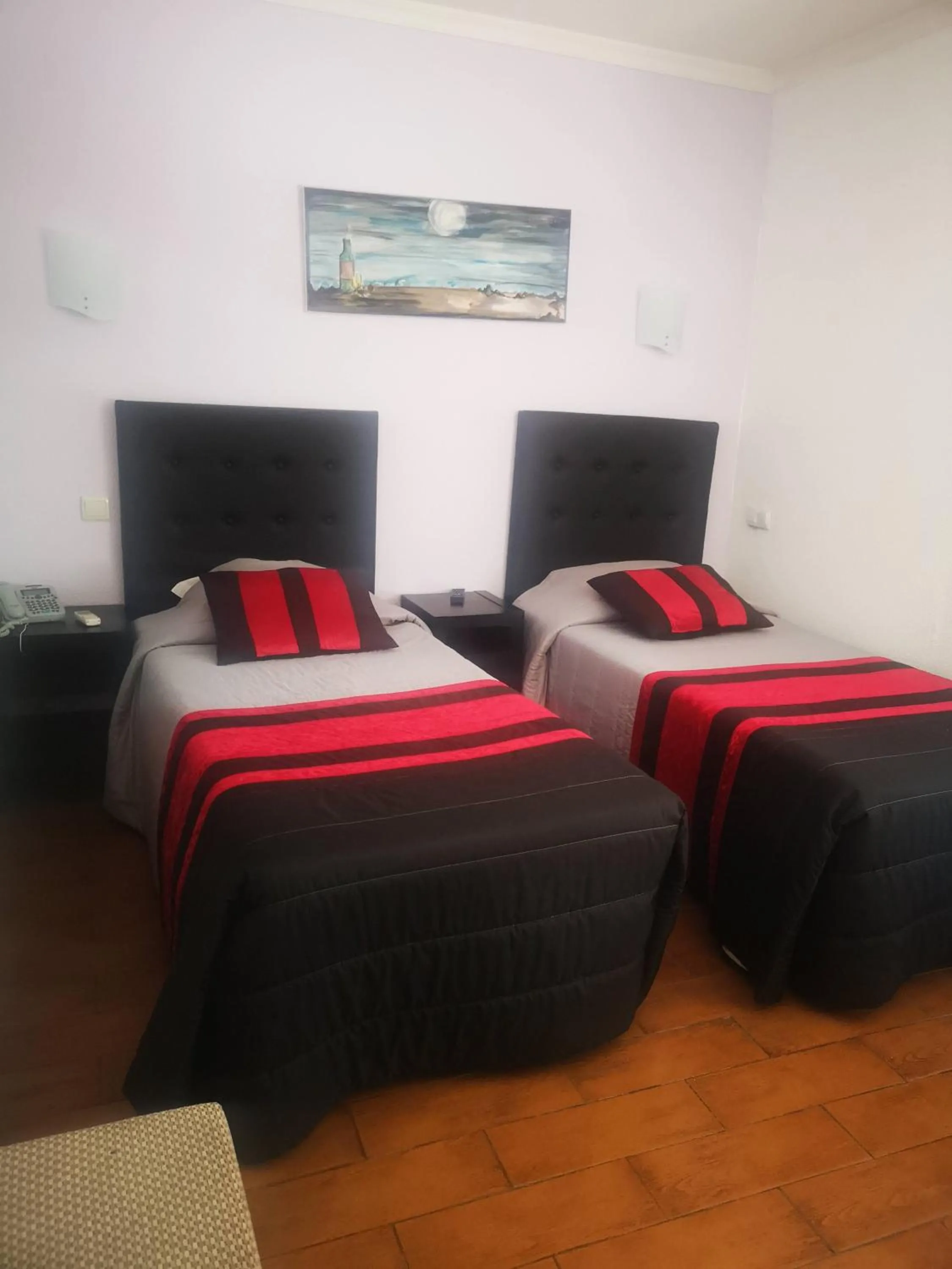 Bed in Hotel 4 Estacoes