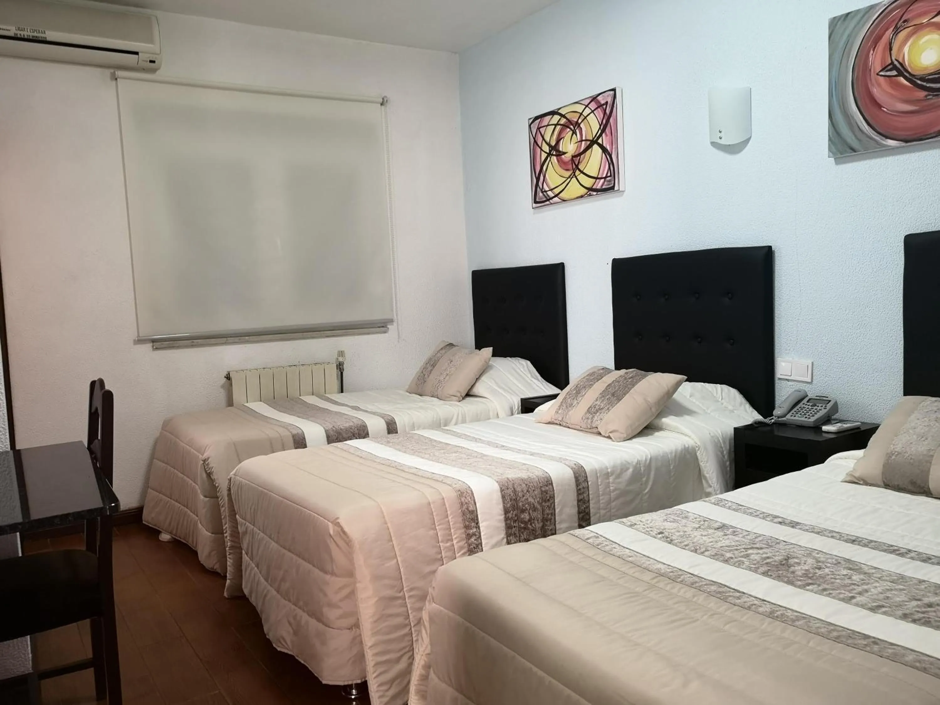 Bed in Hotel 4 Estacoes