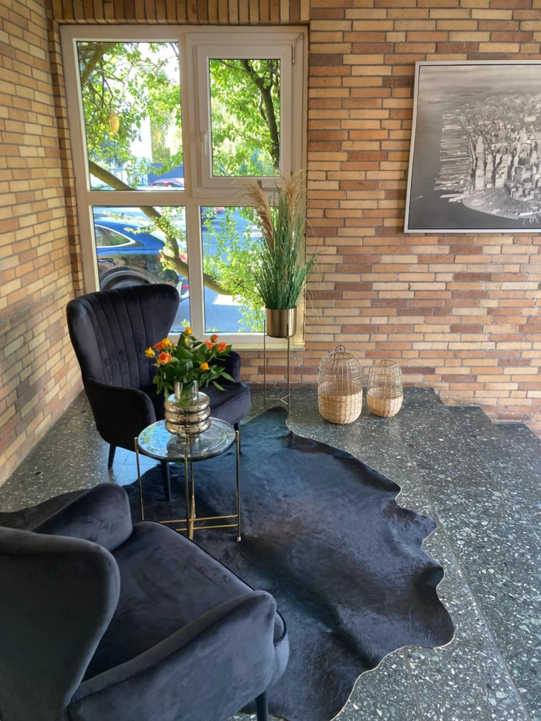 Seating area in City Hotel Gifhorn