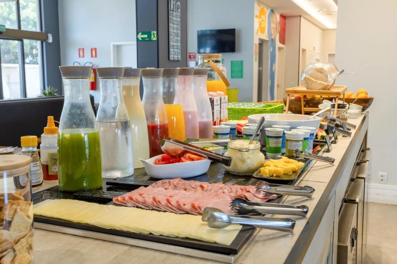 Breakfast in Nacional Inn Palmas