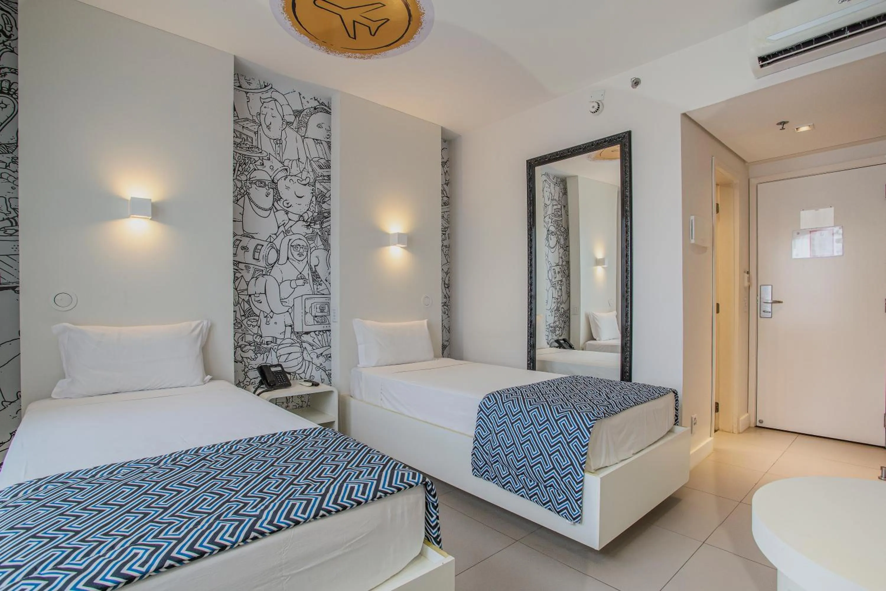 Bedroom, Bed in Nacional Inn Palmas