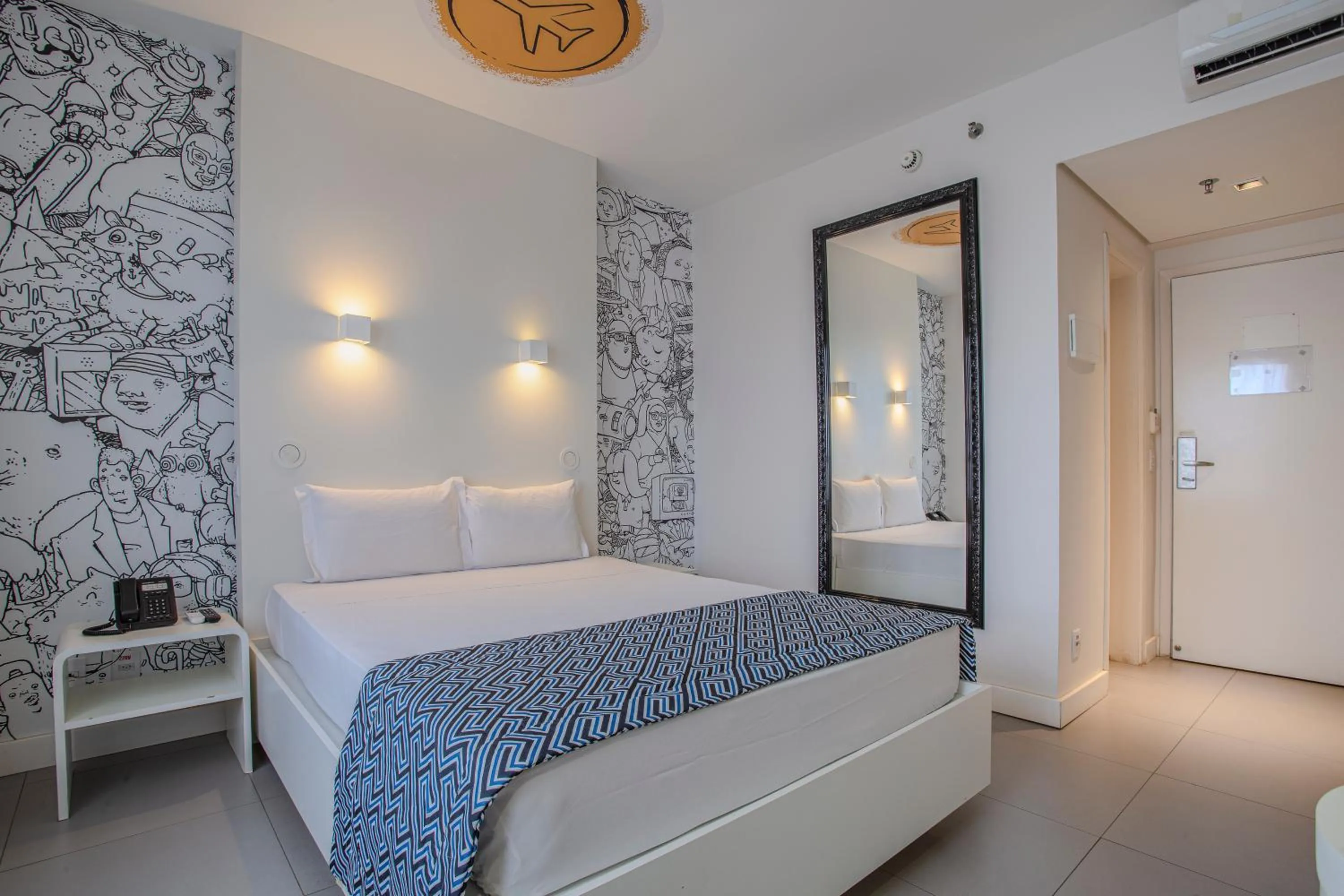 Bedroom, Bed in Nacional Inn Palmas