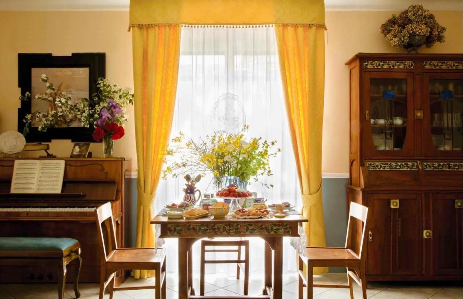 Living room in Iride Bed and Breakfast