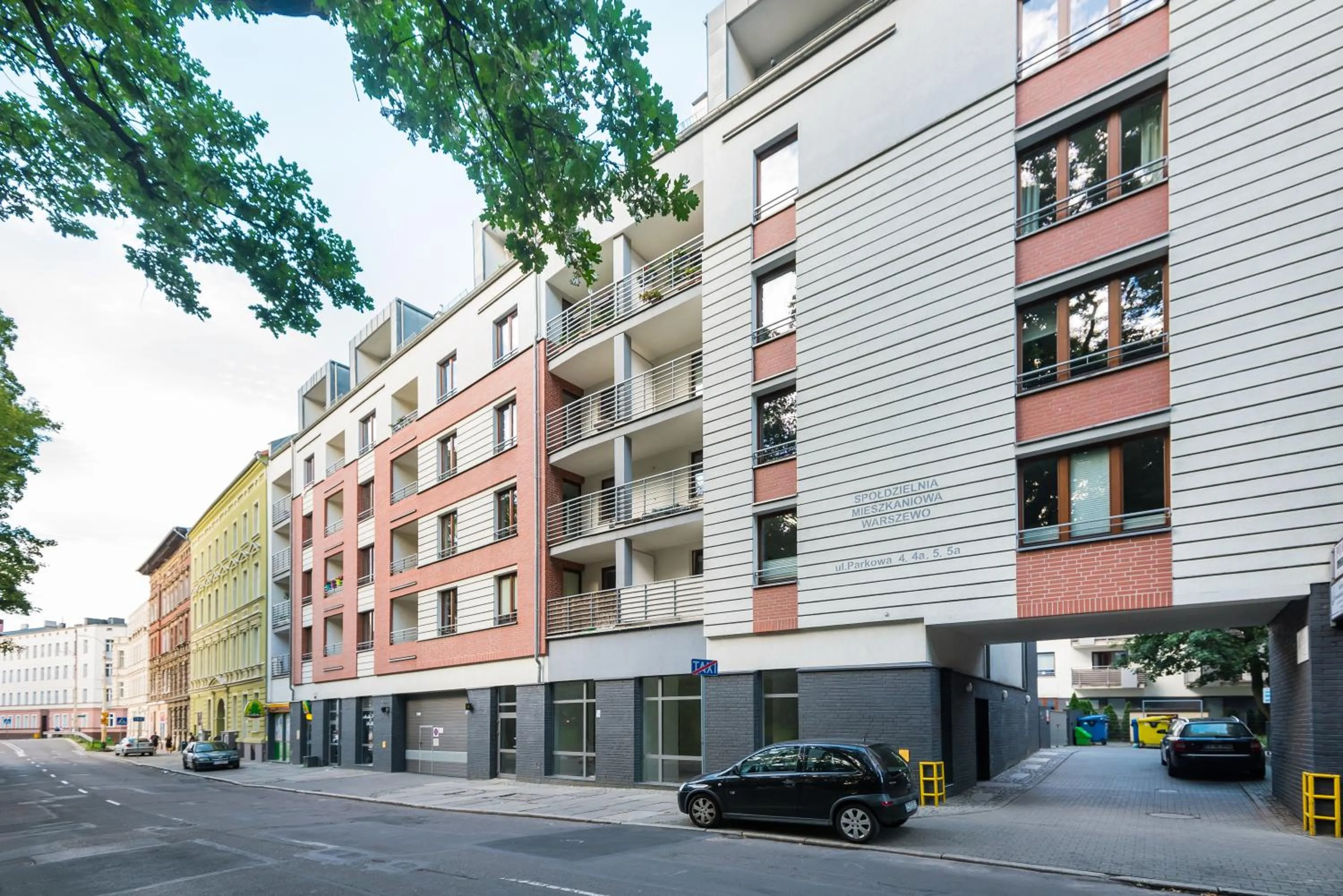 Facade/entrance in SAS Apartamenty New Park