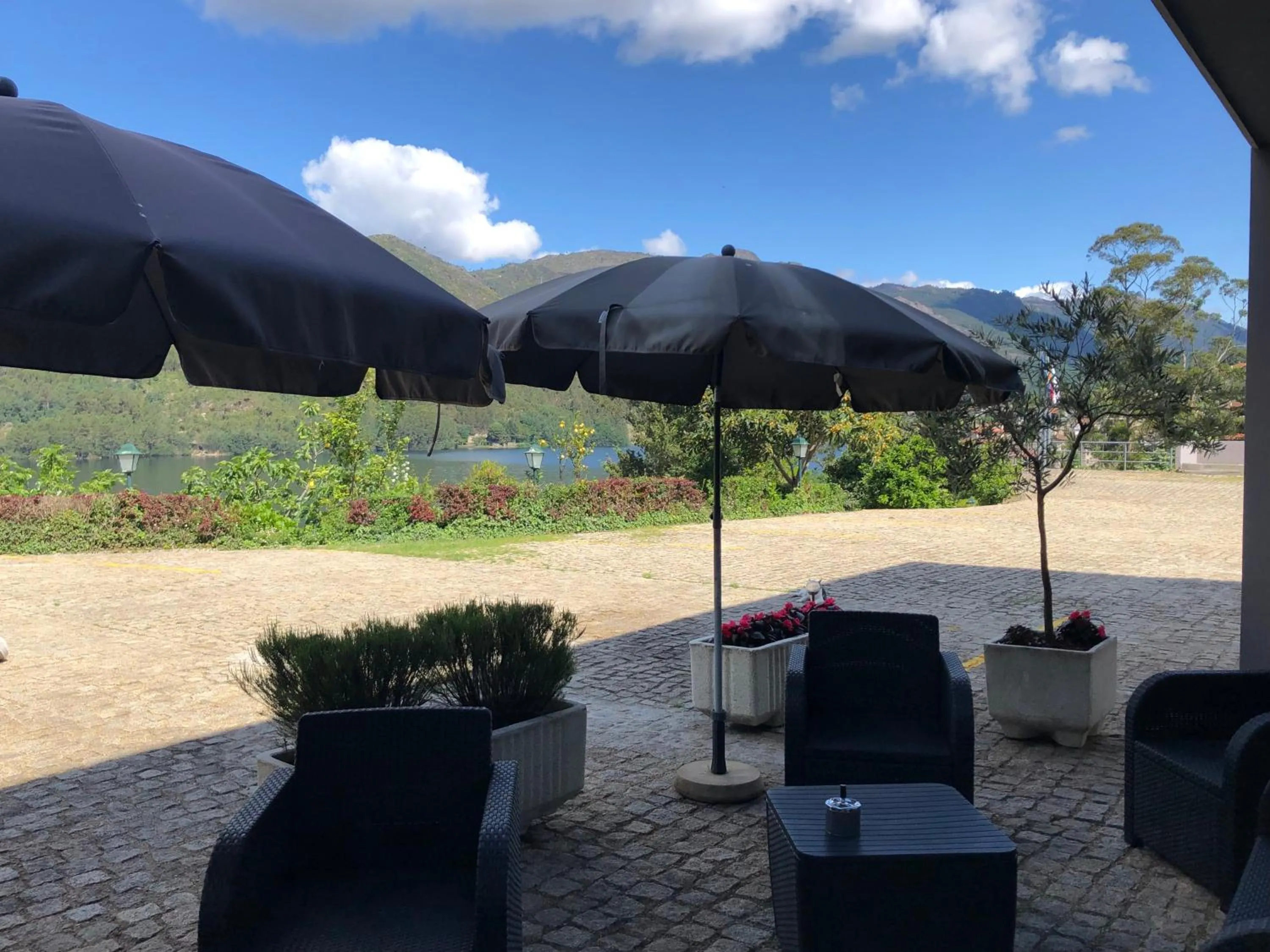 Patio in Hotel Eco Salvador