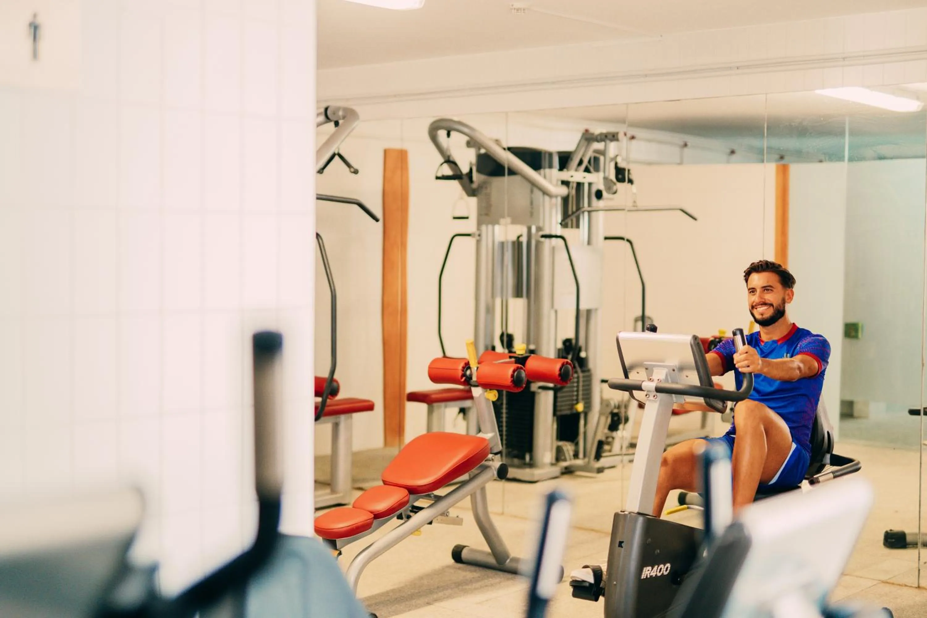 Fitness centre/facilities in Forte de São Francisco Hotel Chaves