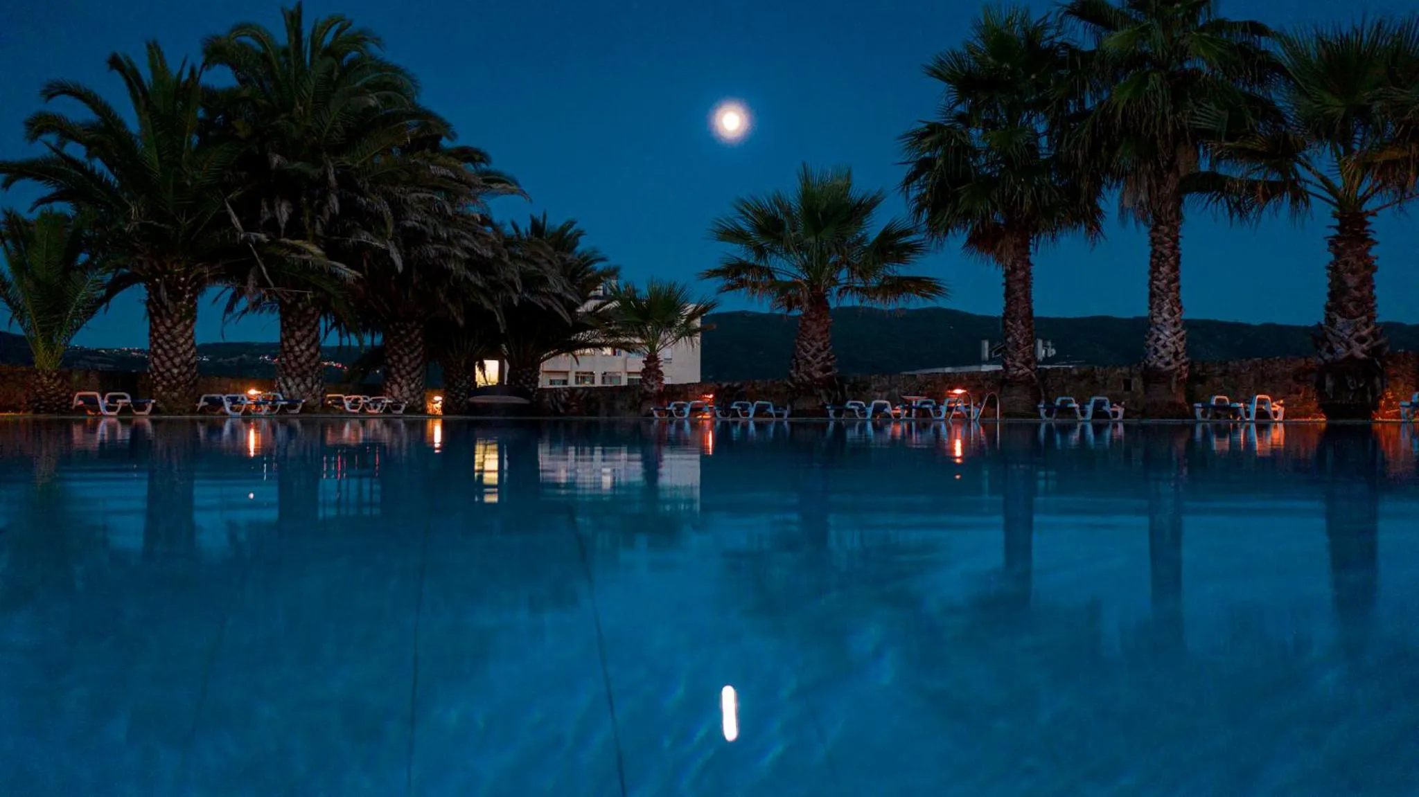 Swimming pool in Forte de São Francisco Hotel Chaves