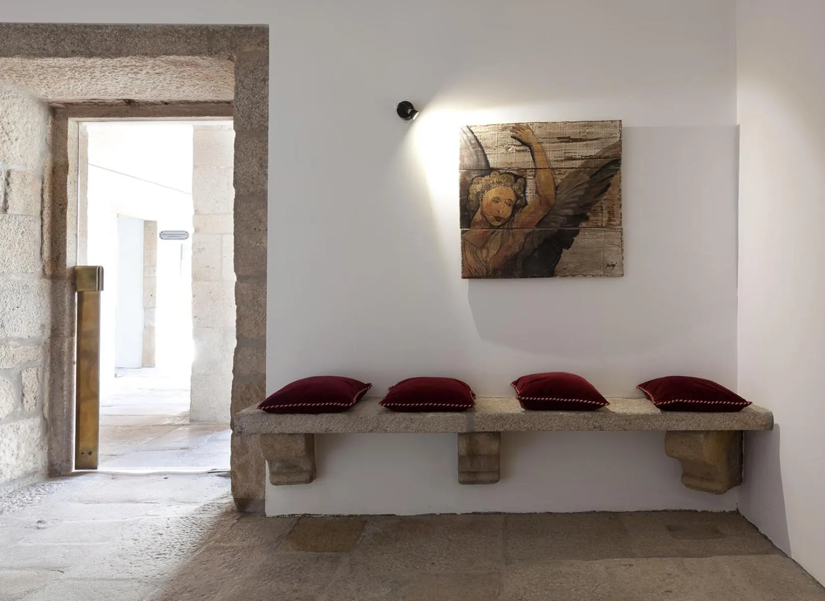 Decorative detail in Forte de São Francisco Hotel Chaves