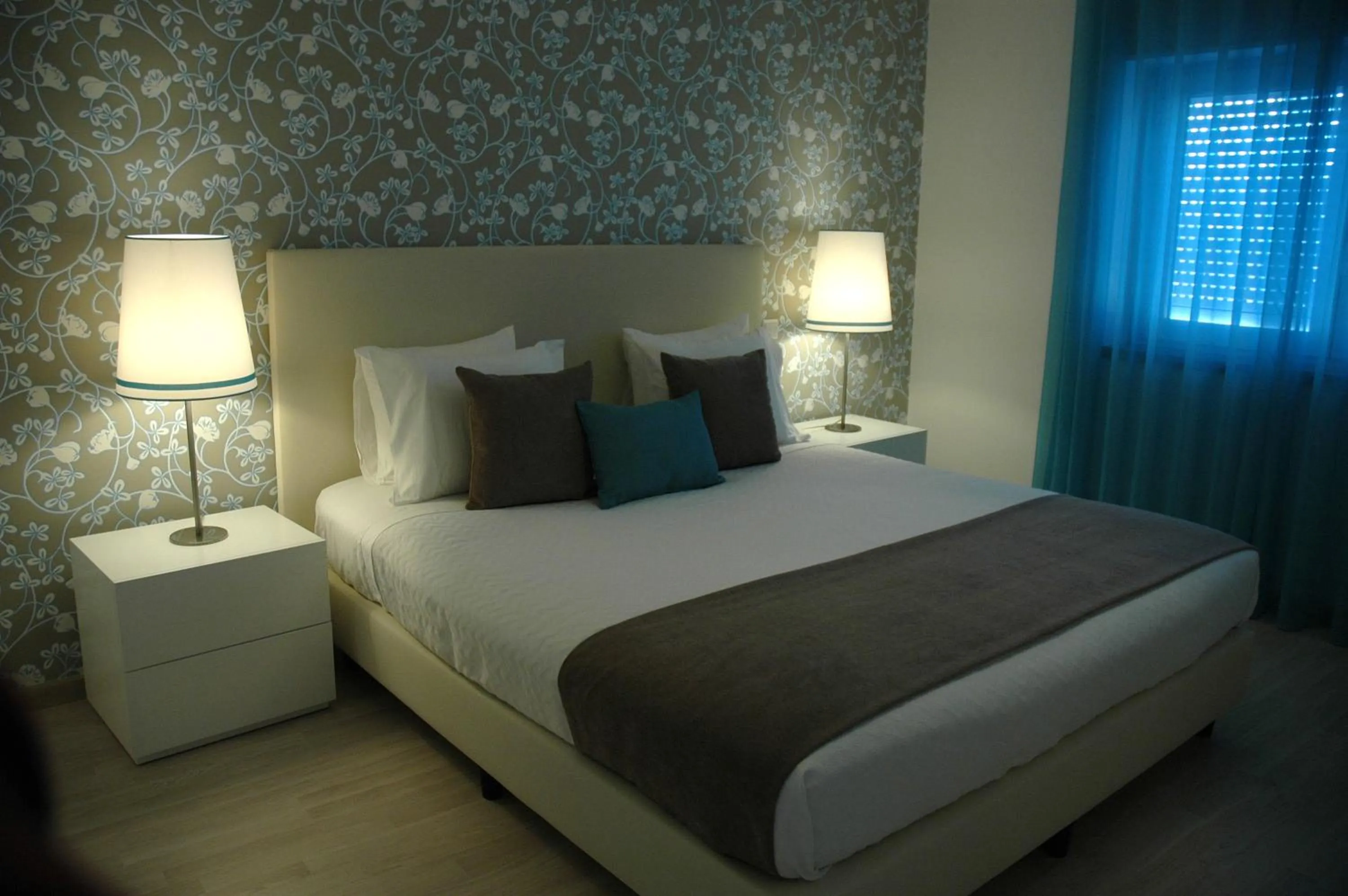 Bed in Hotel Dom Lourenco