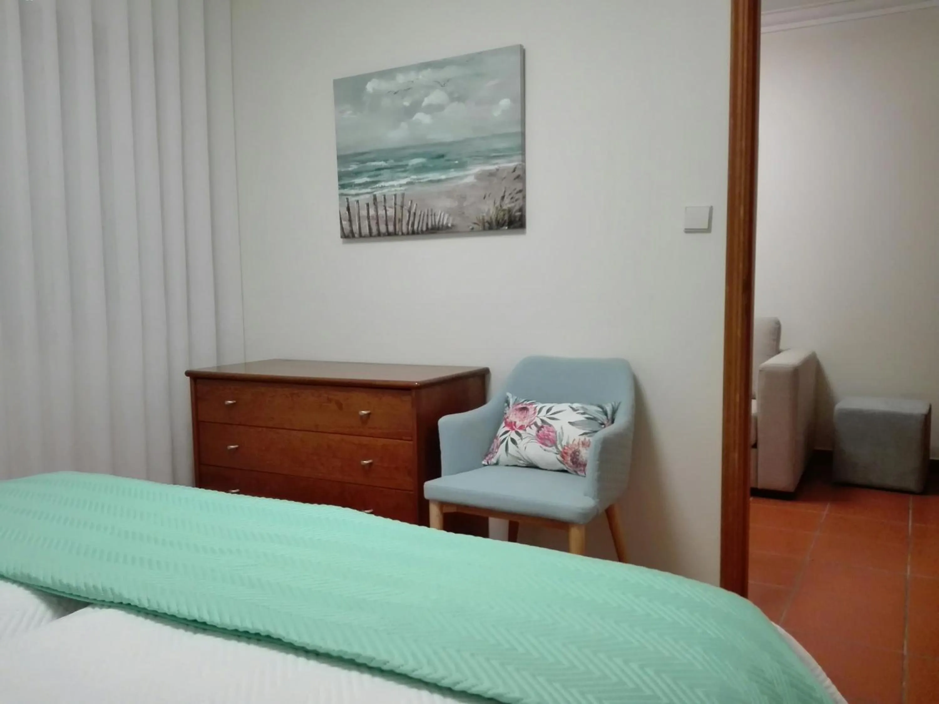 Bed in Hotel Dom Lourenco