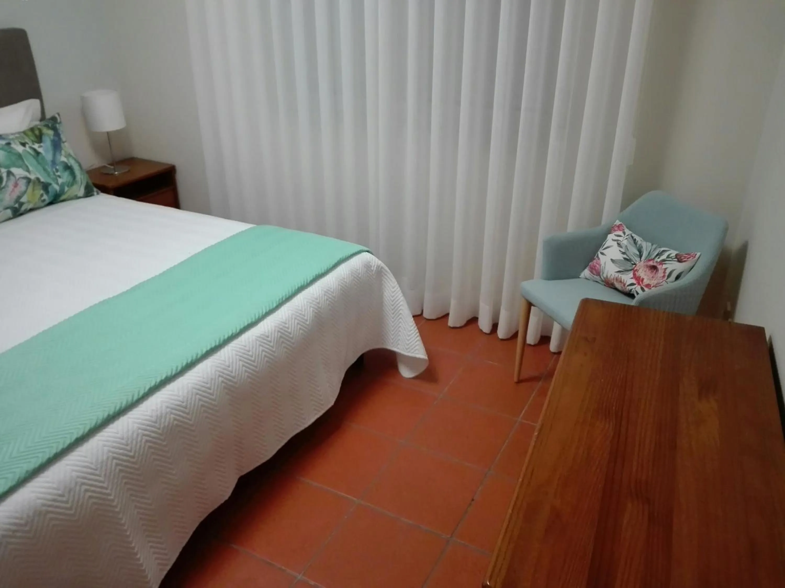 Bed in Hotel Dom Lourenco