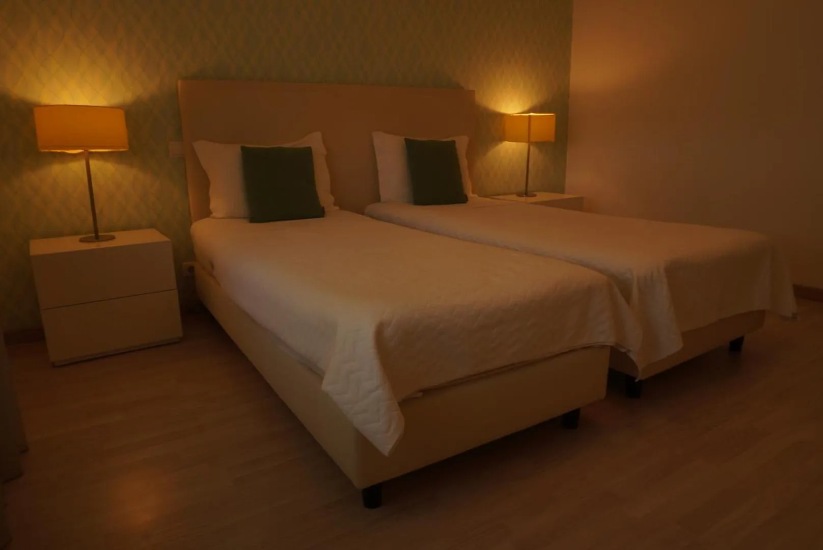 Bed in Hotel Dom Lourenco